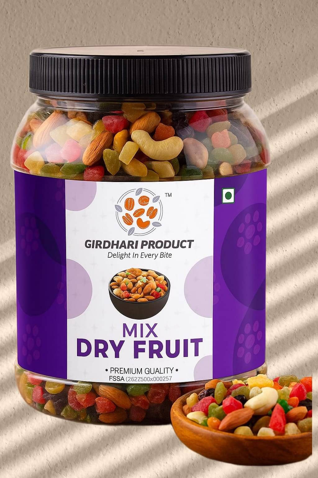    			girdhari product Mixed Fruits 1 kg