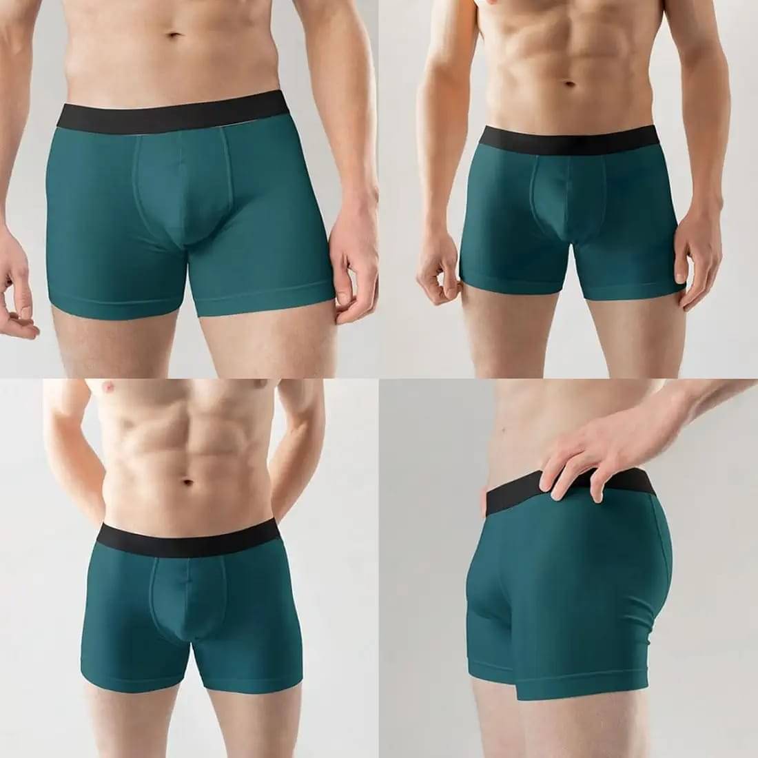son of wind Pack of 1 Nylon Trunks For Men's ( Teal )     			son of wind Pack of 1 Nylon Trunks For Men's ( Teal )