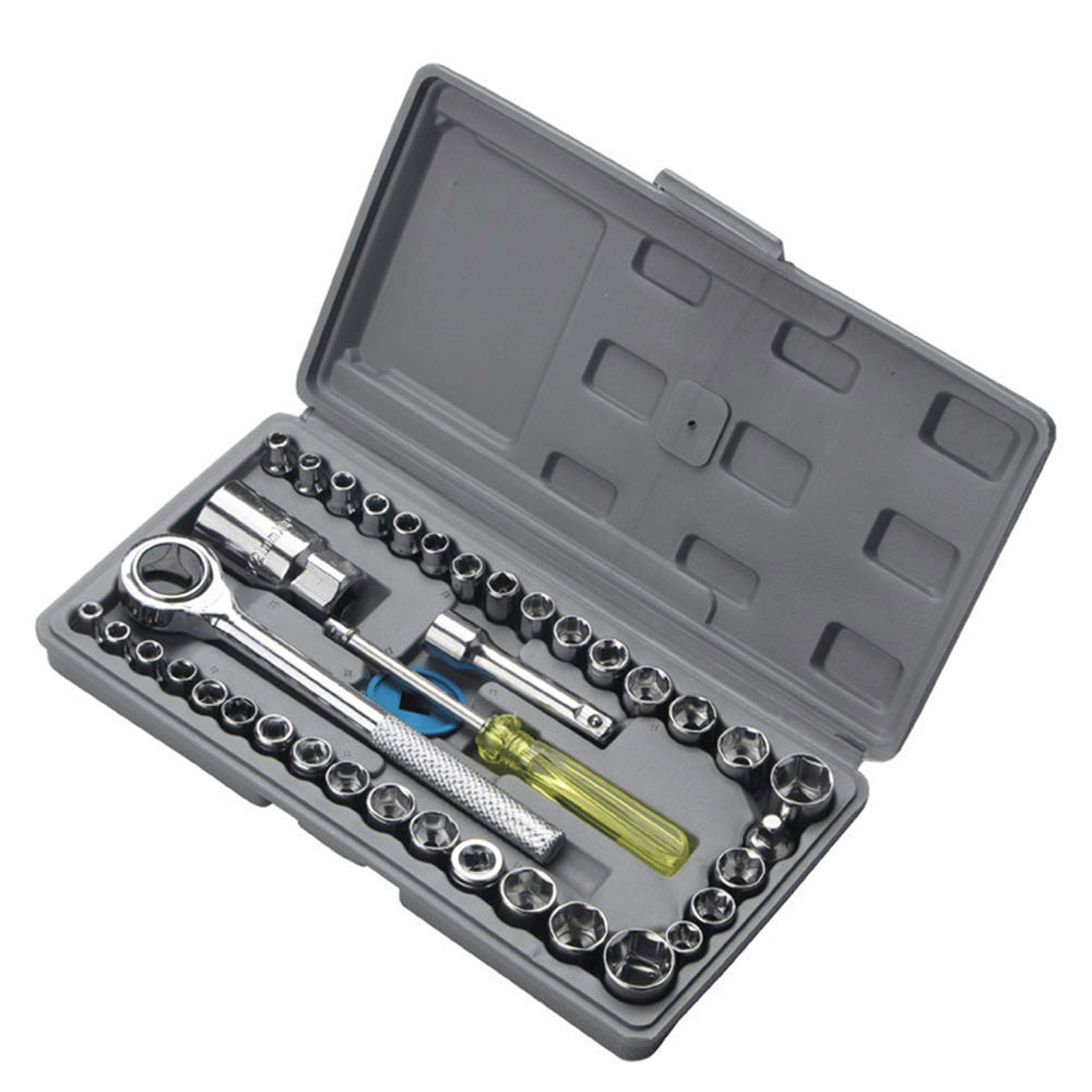 40 in 1 Screw Driver Set PCS Automobile Motorcycle Tool Box Set Socket Wrench Sleeve Suit Hardware Auto Car Repair Tools Socket Home Tool Kit Set 40 in 1 Screw Driver Set PCS Automobile Motorcycle Tool Box Set Socket Wrench Sleeve Suit Hardware Auto Car Repair Tools Socket Home Tool Kit Set