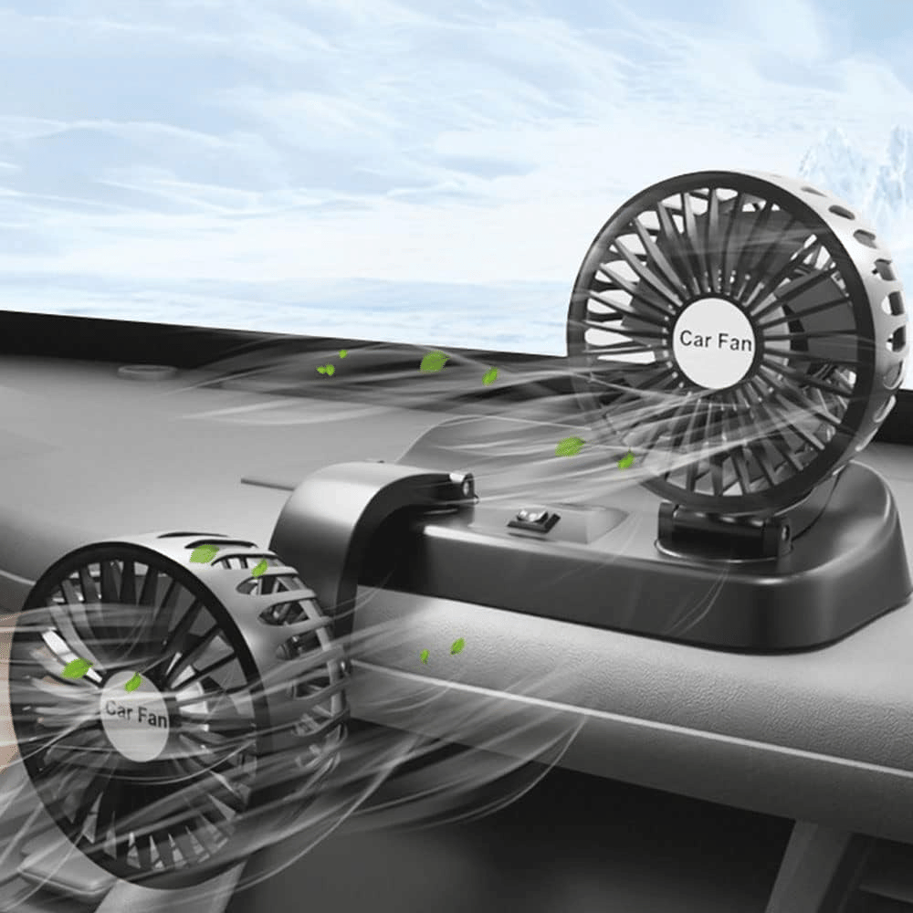     			AKSMIT Dashboard Fan Black
