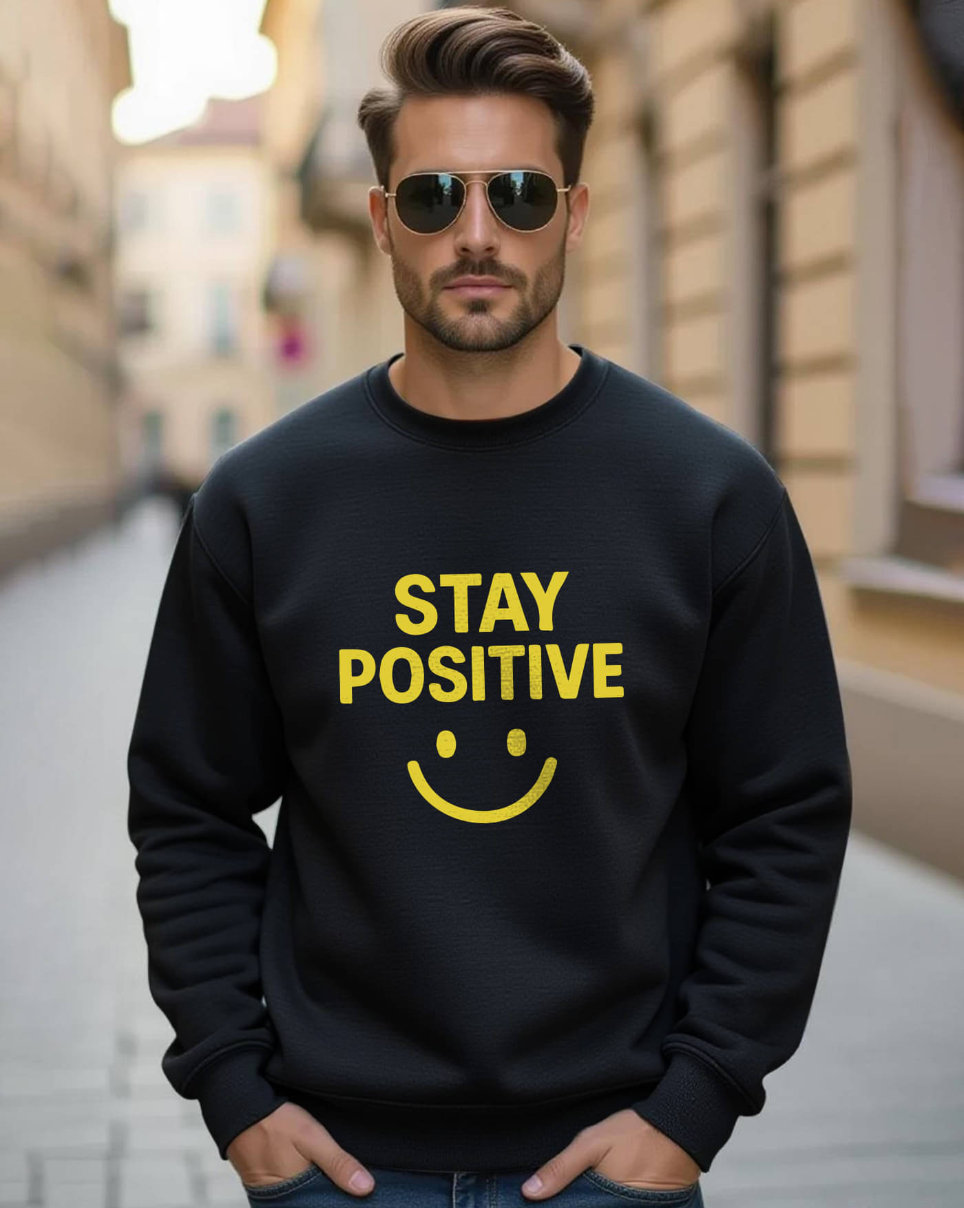     			AUSK Fleece Round Neck Men's Sweatshirt - Black ( Pack of 1 )