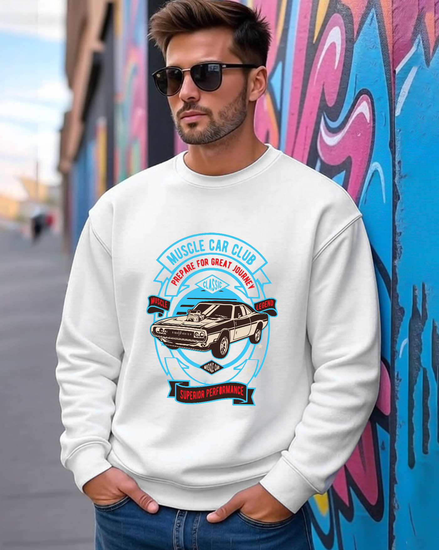     			AUSK Fleece Round Neck Men's Sweatshirt - White ( Pack of 1 )