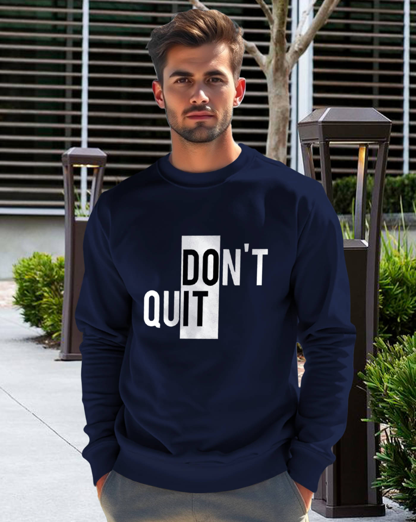 AUSK Fleece Round Neck Men's Sweatshirt - Blue ( Pack of 1 ) AUSK Fleece Round Neck Men's Sweatshirt - Blue ( Pack of 1 )