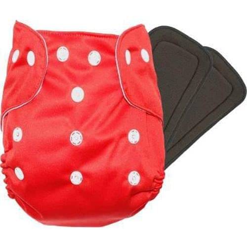     			BUYBIRD Reusable Cloth Nappy With Insert ( Pack of 1 )