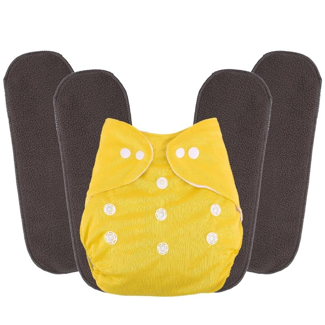     			BUYBIRD Reusable Cloth Nappy With Insert ( Pack of 1 )