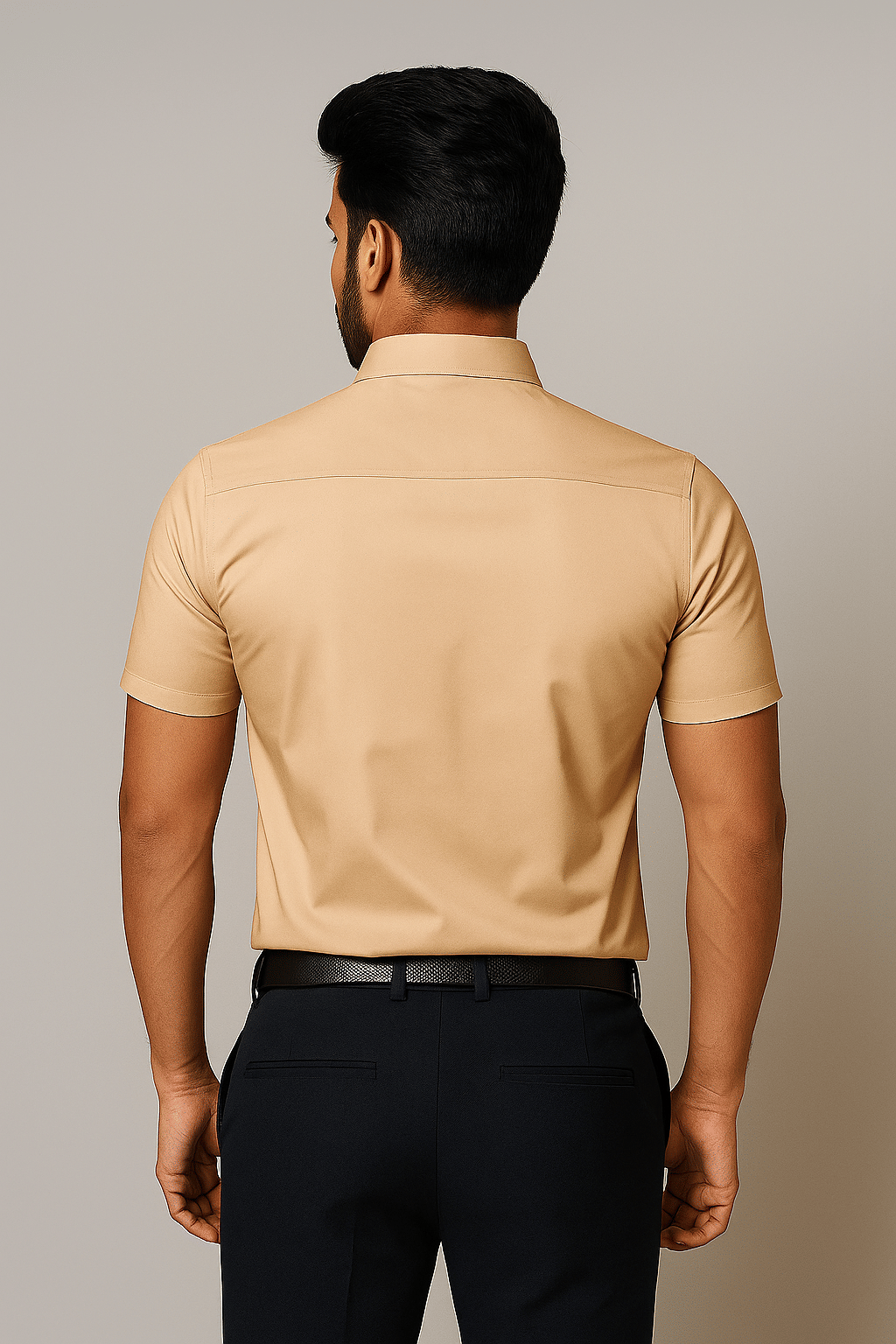     			CROWNTAIL Cotton Blend Regular Fit Solids Half Sleeves Men's Casual Shirt - Light Green ( Pack of 1 )