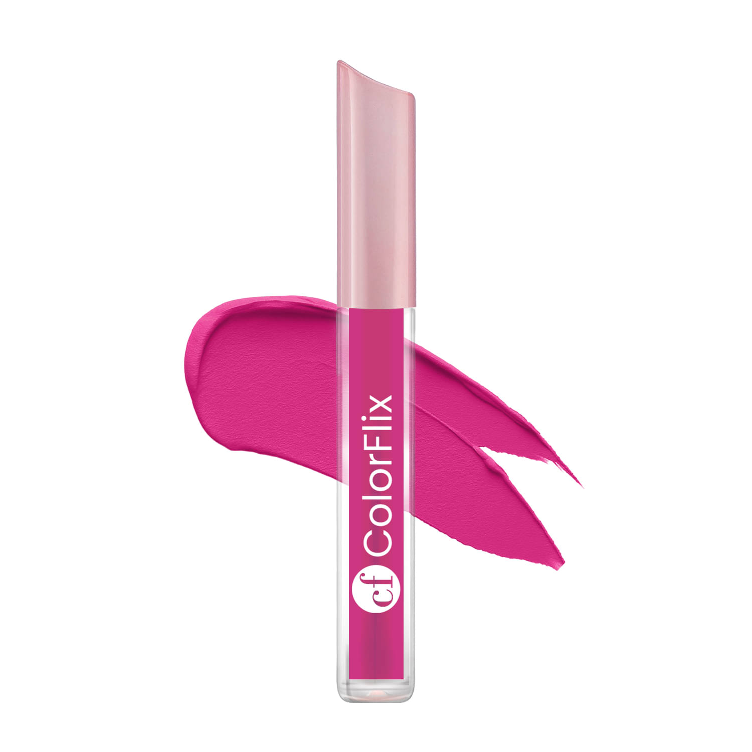     			ColorFlix Luxe Matte Liquid Lipstick, Intense Pigment, Transfer-Proof, Long-Stay- Party Pink, 3ml