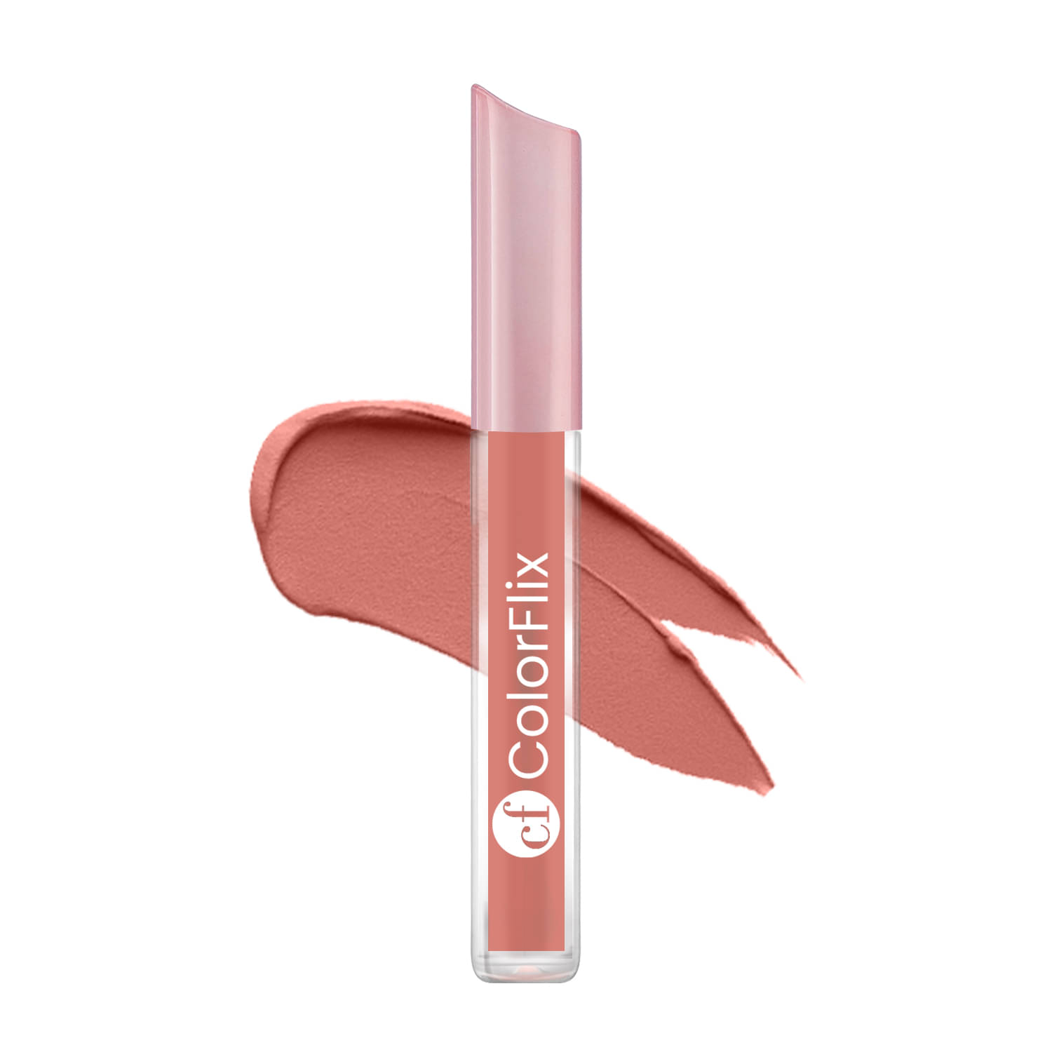     			ColorFlix Luxe Matte Liquid Lipstick, Intense Pigment, Transferproof, Long-Stay- Peach Sundress, 3ml