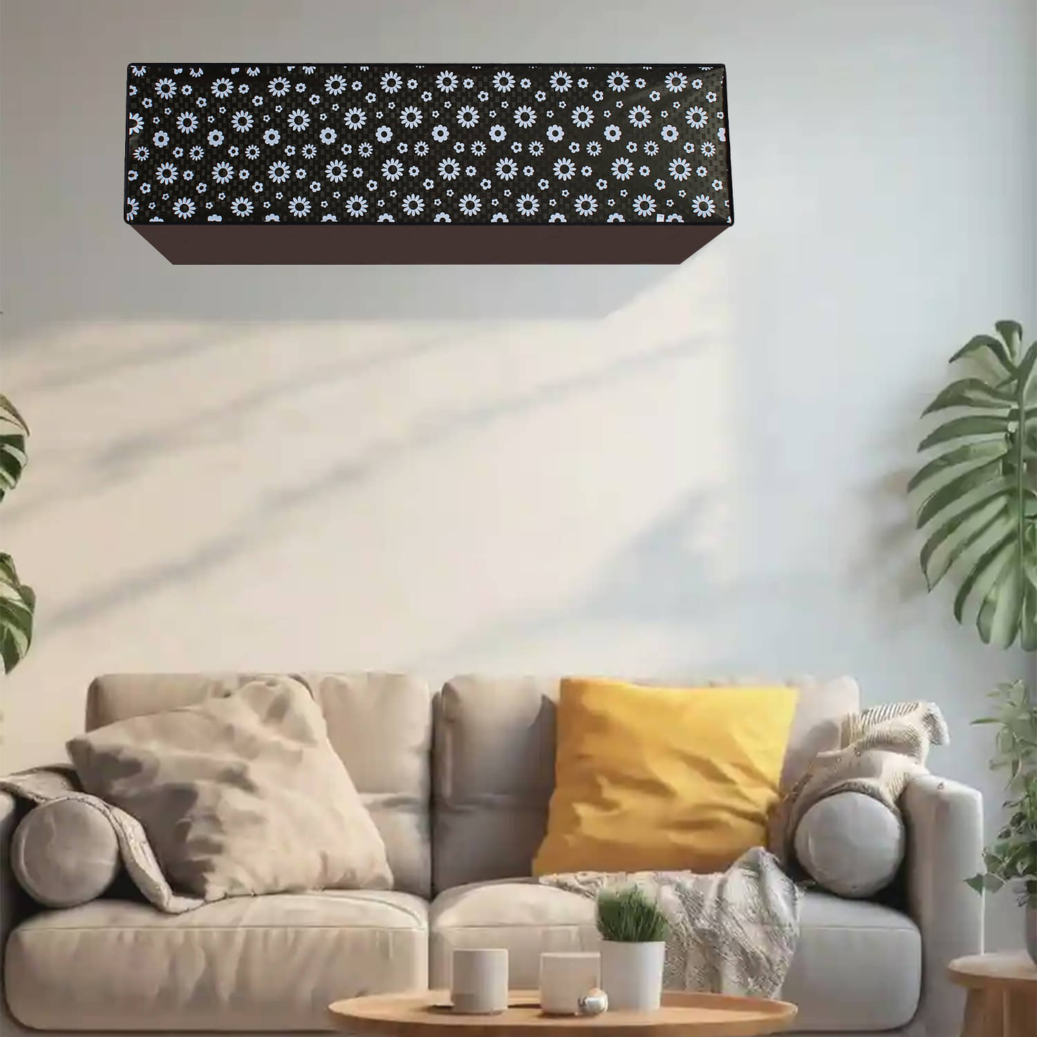 Dream Care Single PVC Black AC Cover for 1 Ton Split AC     			Dream Care Single PVC Black AC Cover for 1 Ton Split AC