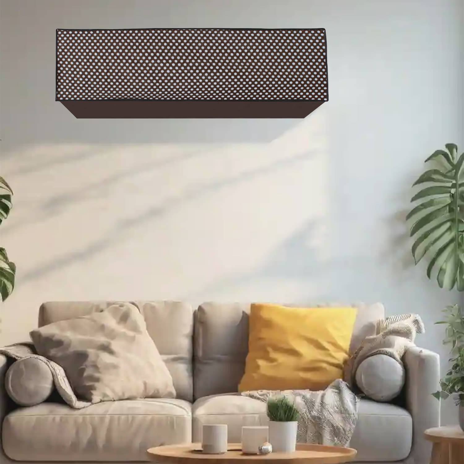 Dream Care Single PVC Brown AC Cover for 1 Ton Split AC Dream Care Single PVC Brown AC Cover for 1 Ton Split AC