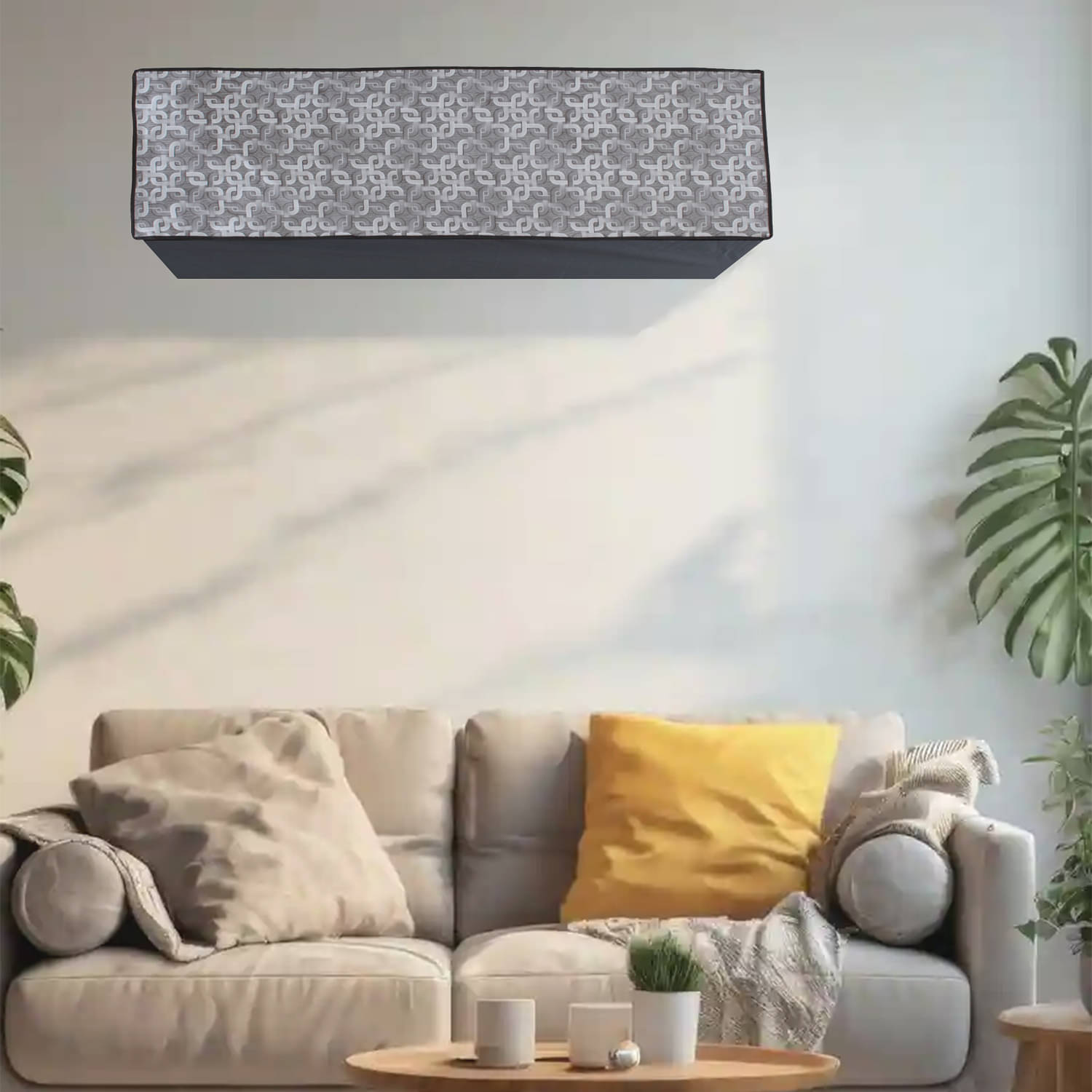     			Dream Care Single PVC Silver AC Cover for 1 Ton Split AC