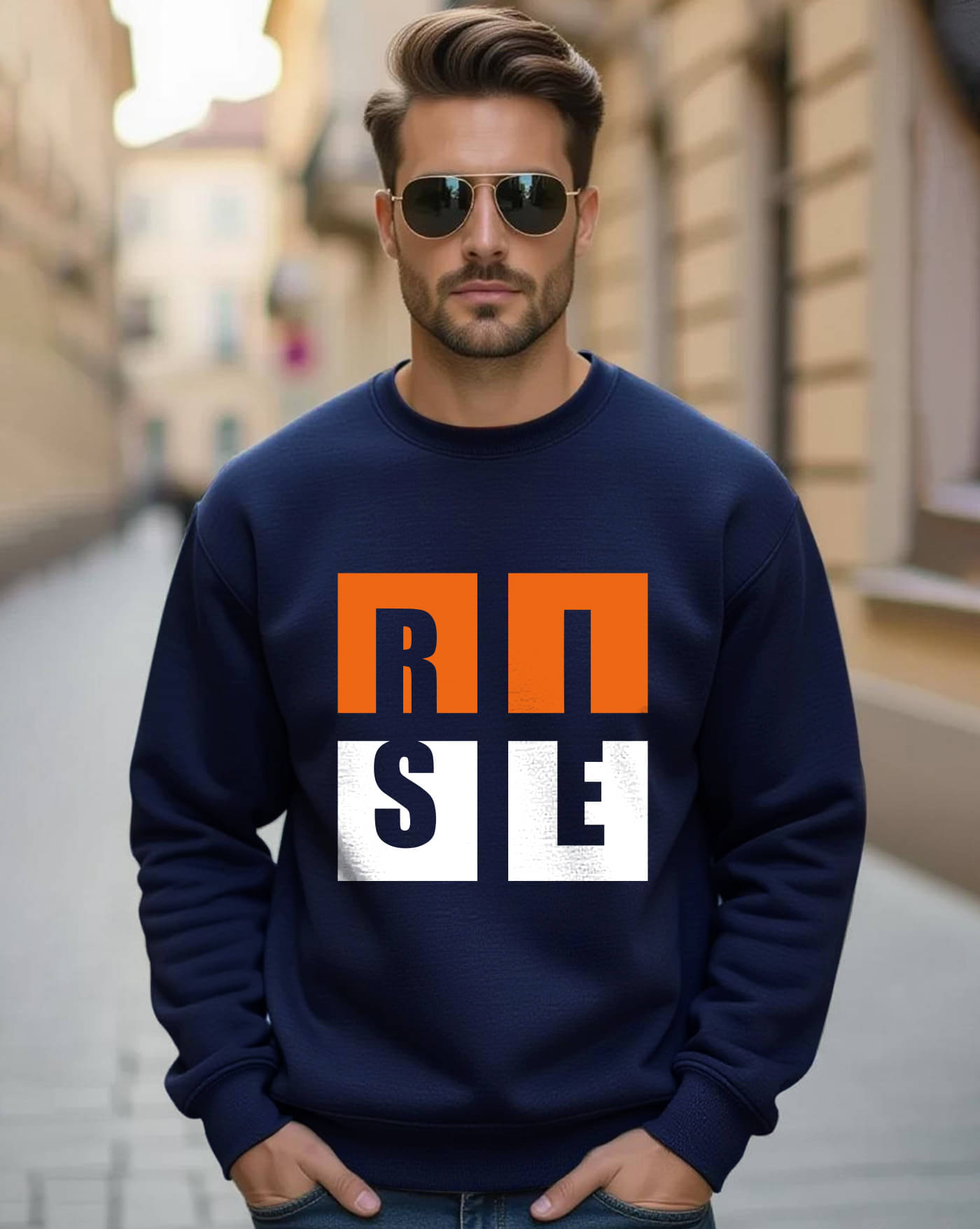 ENITOR Fleece Round Neck Men's Sweatshirt - Blue ( Pack of 1 ) ENITOR Fleece Round Neck Men's Sweatshirt - Blue ( Pack of 1 )