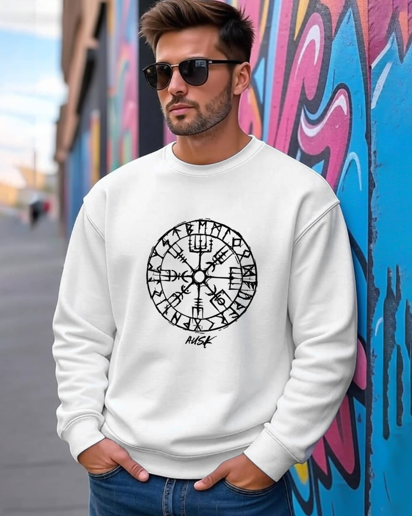 ENITOR Fleece Round Neck Men's Sweatshirt - White ( Pack of 1 )     			ENITOR Fleece Round Neck Men's Sweatshirt - White ( Pack of 1 )
