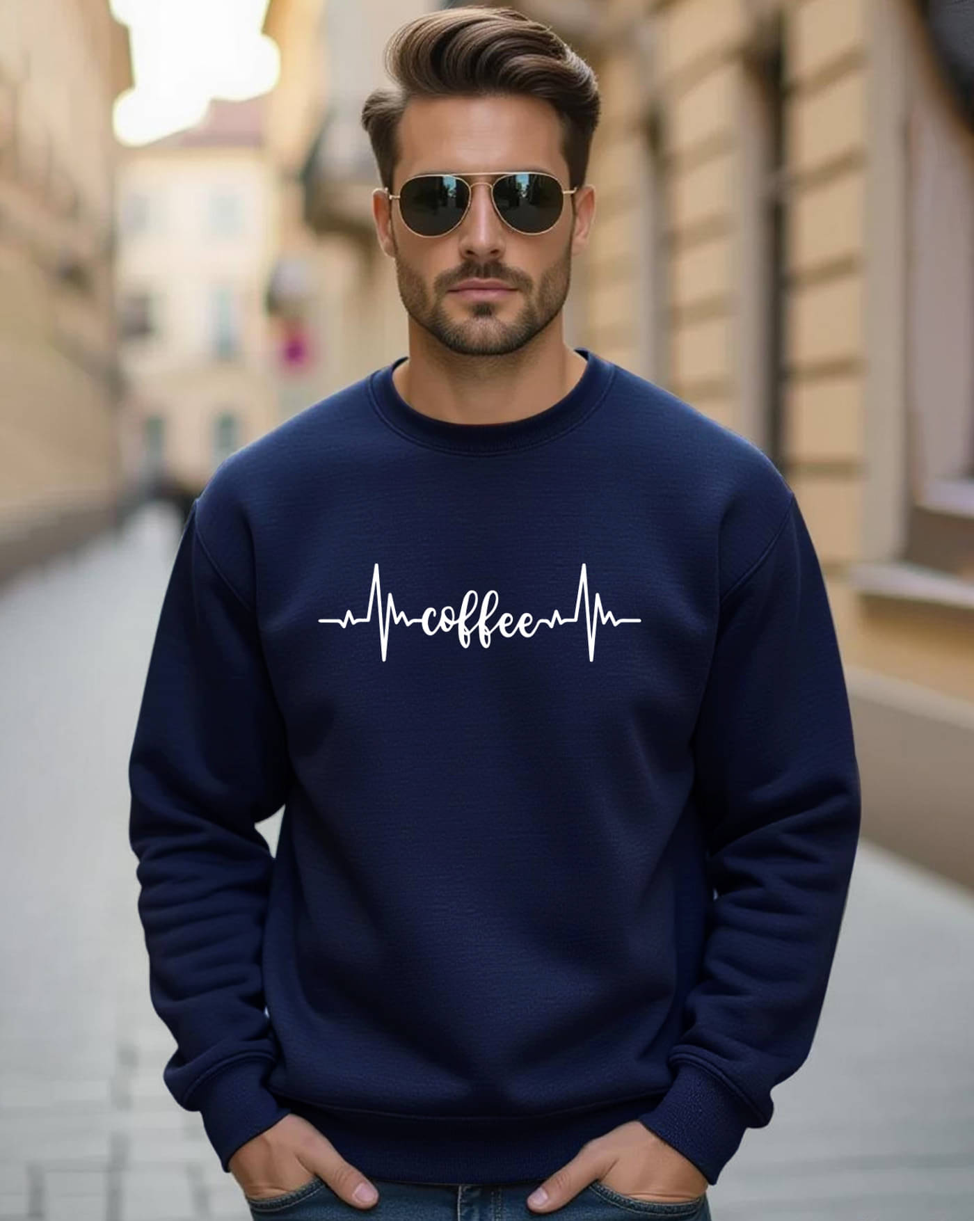 ENITOR Fleece Round Neck Men's Sweatshirt - Blue ( Pack of 1 ) ENITOR Fleece Round Neck Men's Sweatshirt - Blue ( Pack of 1 )