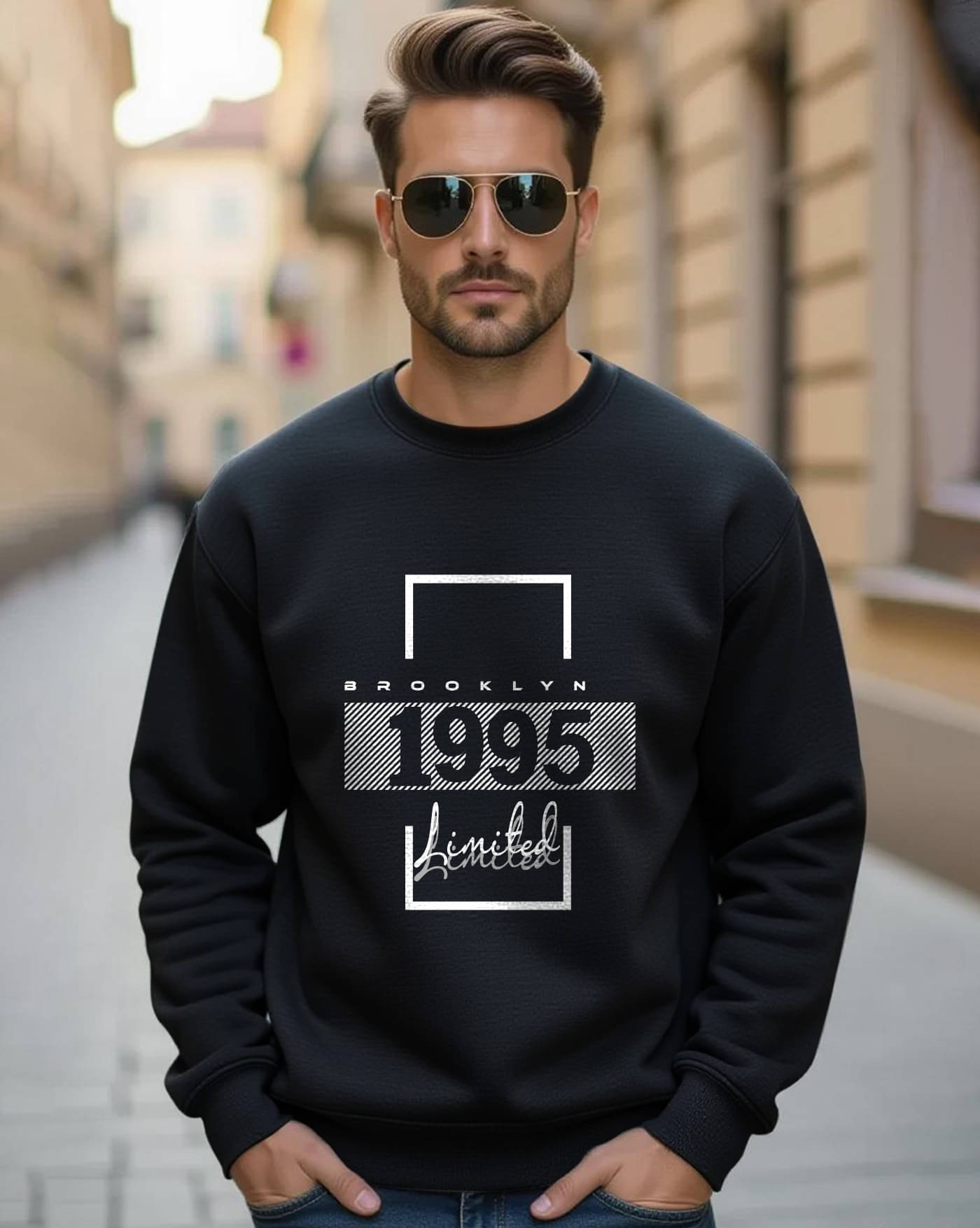     			ENITOR Fleece Round Neck Men's Sweatshirt - Black ( Pack of 1 )