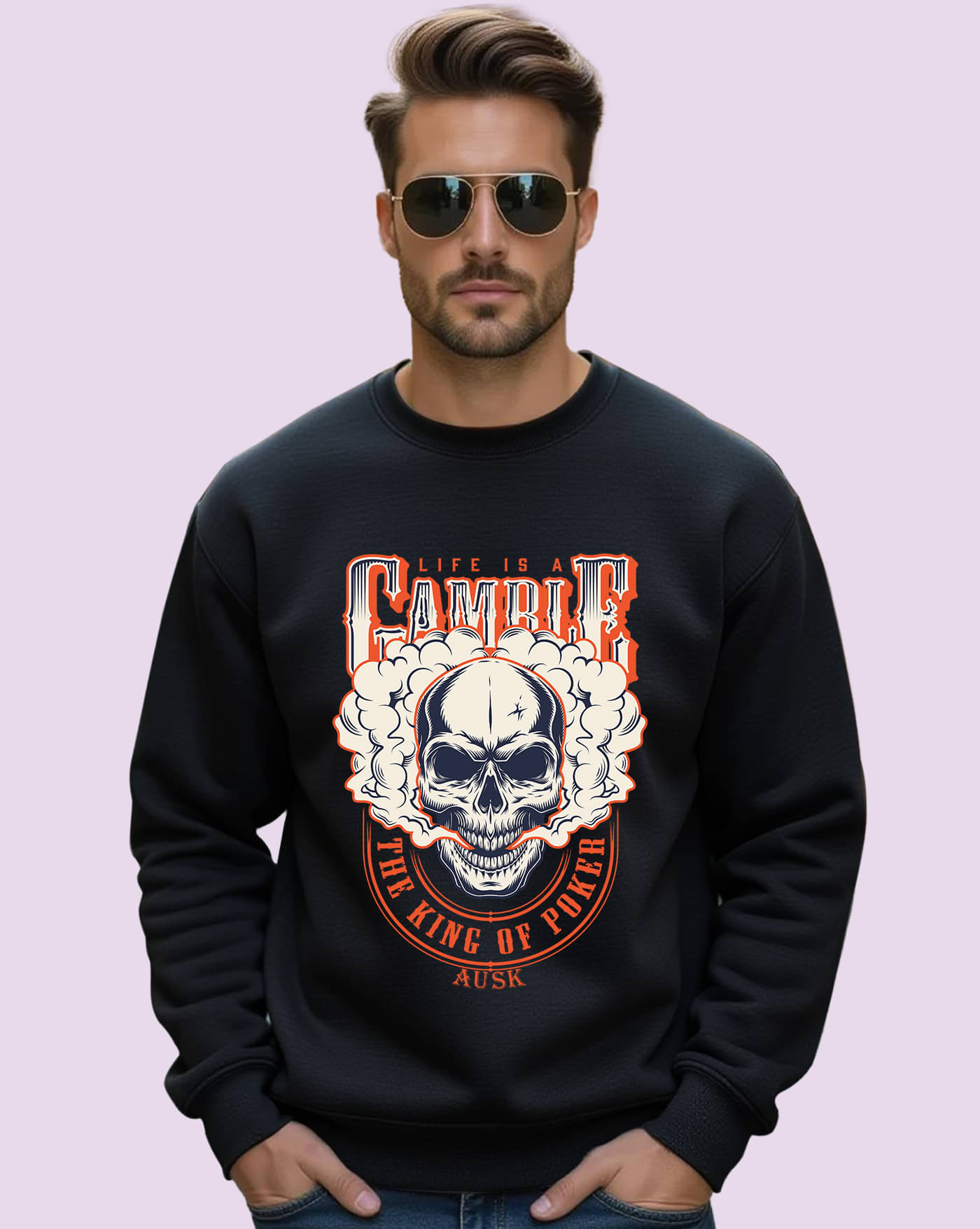    			ENITOR Fleece Round Neck Men's Sweatshirt - Black ( Pack of 1 )