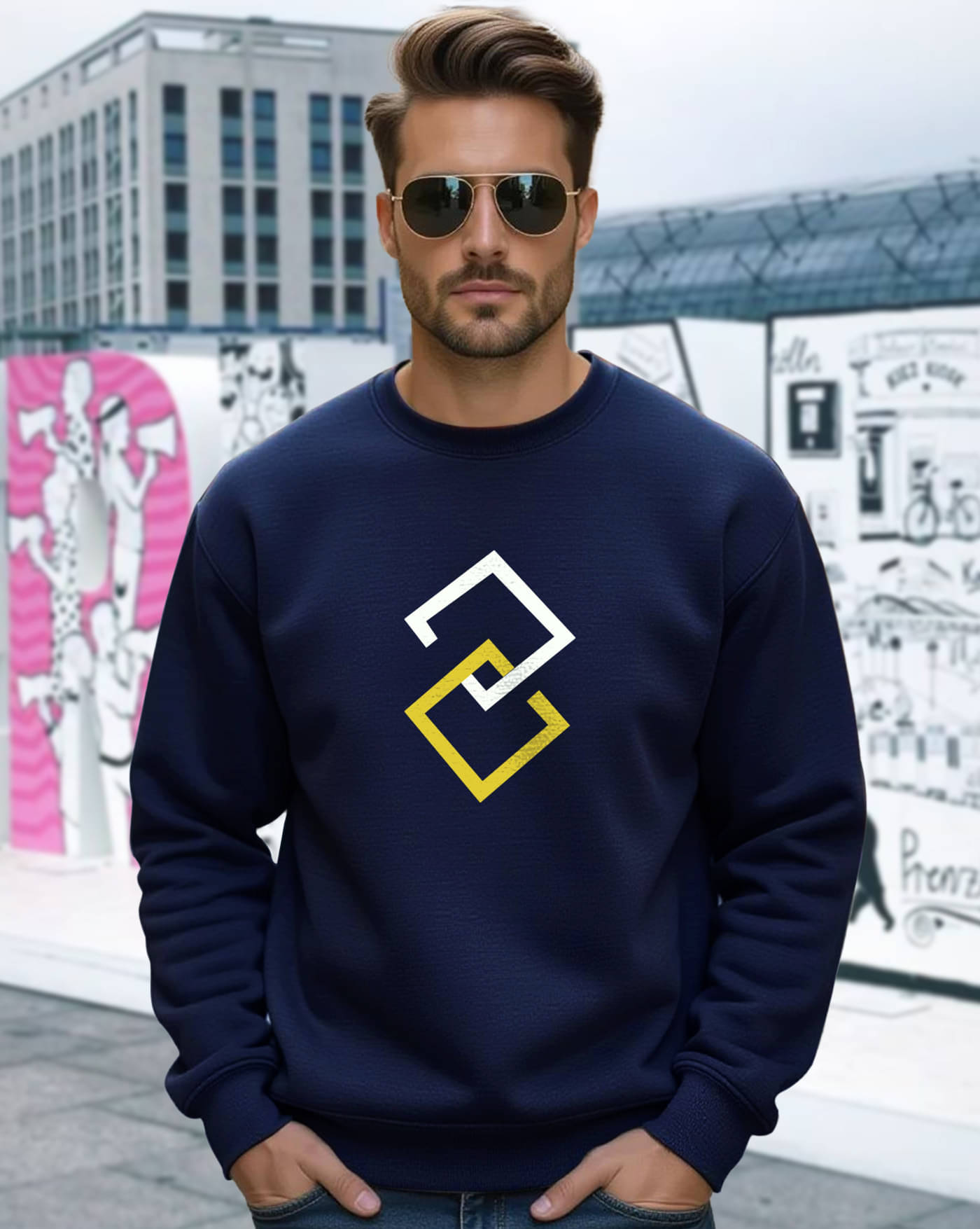 ENITOR Fleece Round Neck Men's Sweatshirt - Blue ( Pack of 1 ) ENITOR Fleece Round Neck Men's Sweatshirt - Blue ( Pack of 1 )