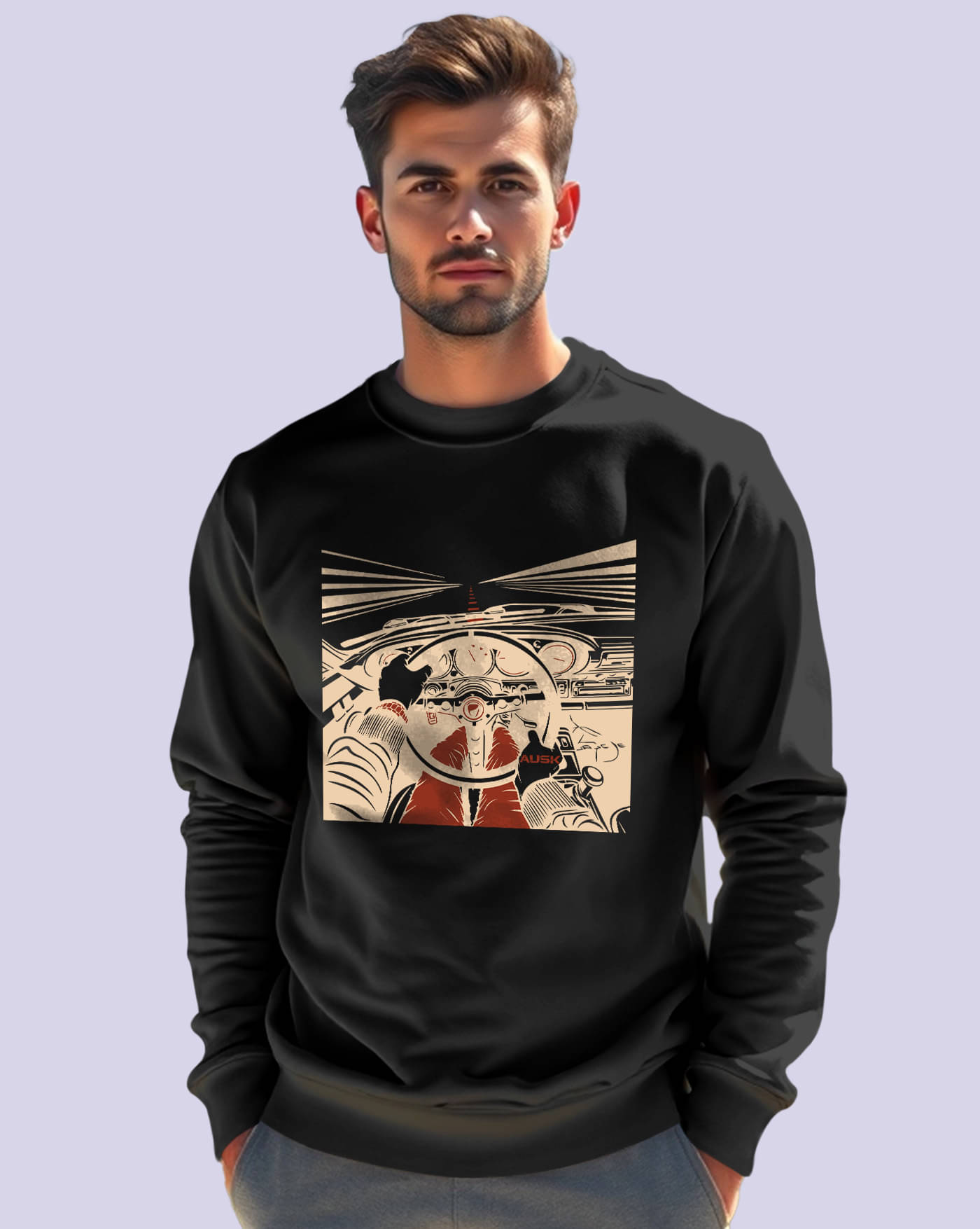 ENITOR Fleece Round Neck Men's Sweatshirt - Black ( Pack of 1 )     			ENITOR Fleece Round Neck Men's Sweatshirt - Black ( Pack of 1 )