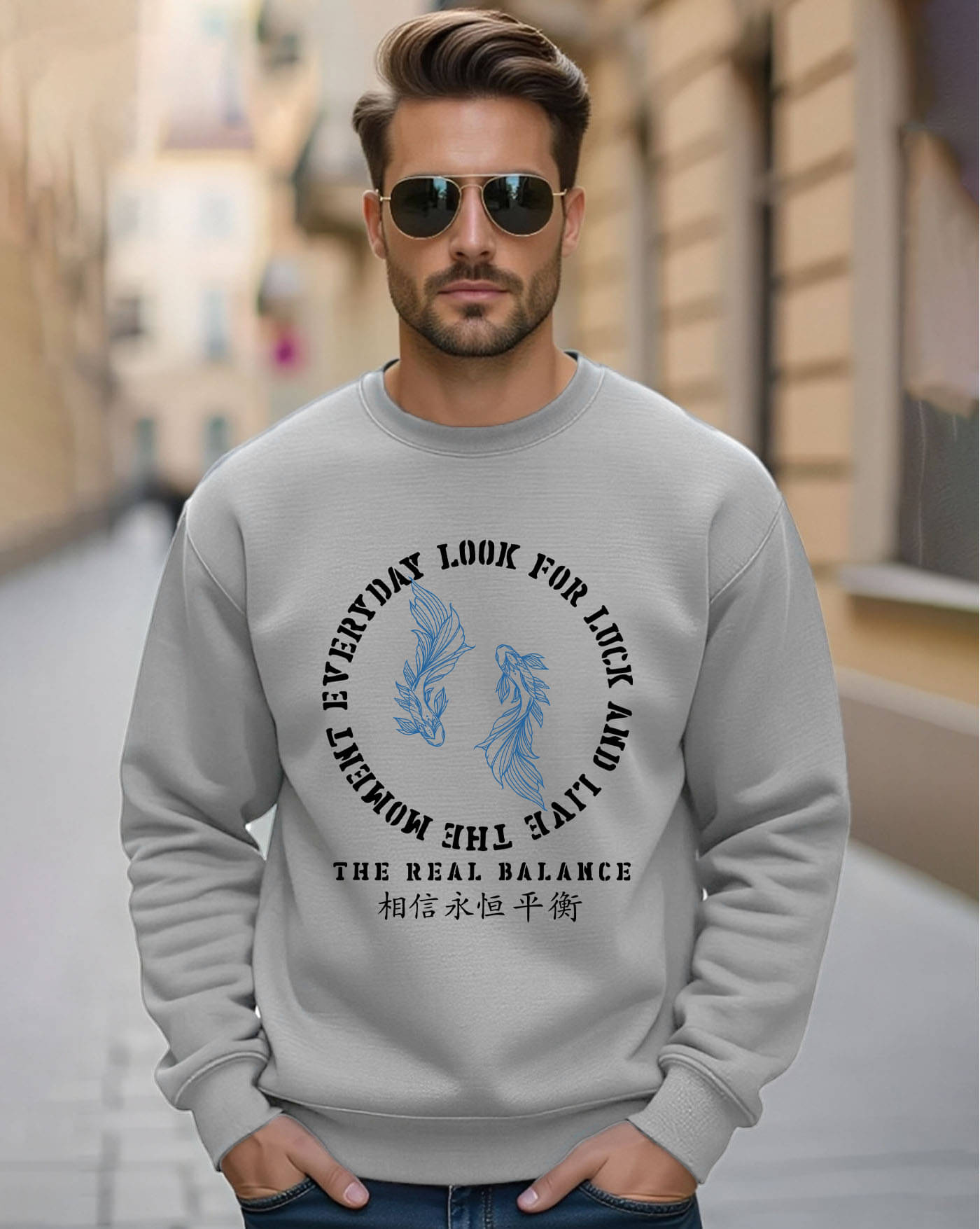     			ENITOR Fleece Round Neck Men's Sweatshirt - Grey ( Pack of 1 )
