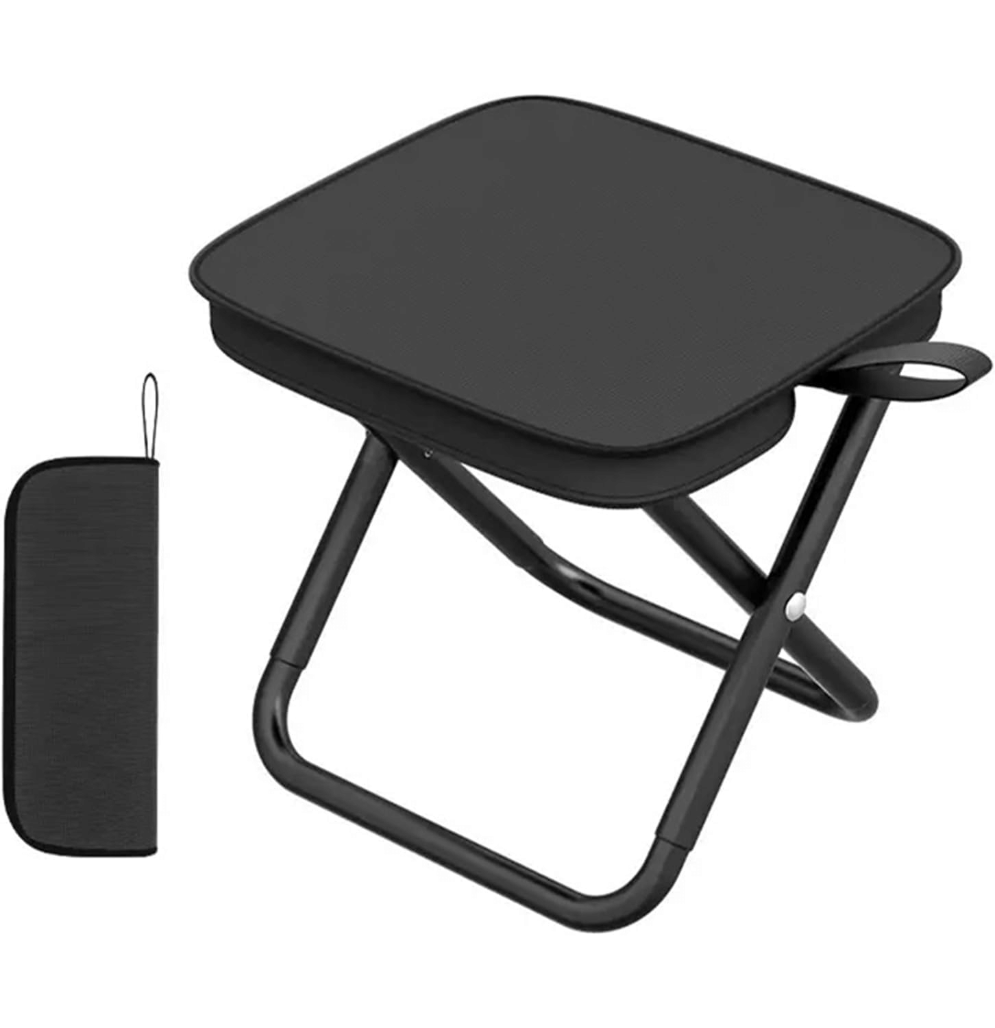     			Folding Stool Camping Stool Foldable Camp Chair Collapsible Stooll Portable Chair Travel Foot Stool for Backpacking Fishing Hiking Picnic