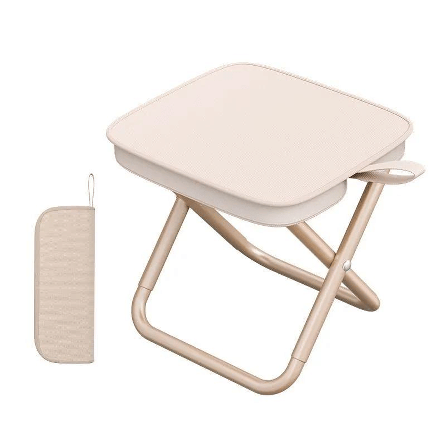     			Folding Stool Camping Stool Foldable Camp Chair Collapsible Stooll Portable Chair Travel Foot Stool for Backpacking Fishing Hiking Picnic
