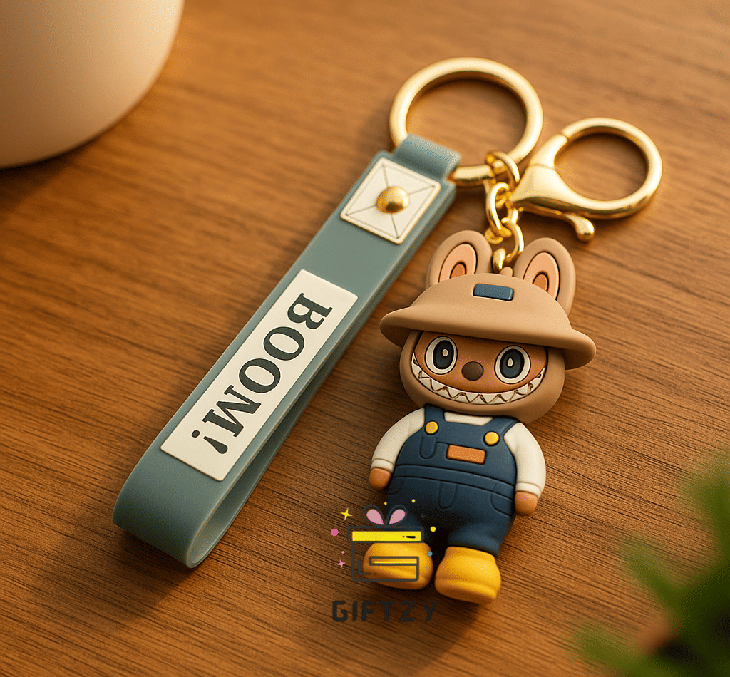     			Giftzy Silicone Rubber Keychain ( Pack of 1 )