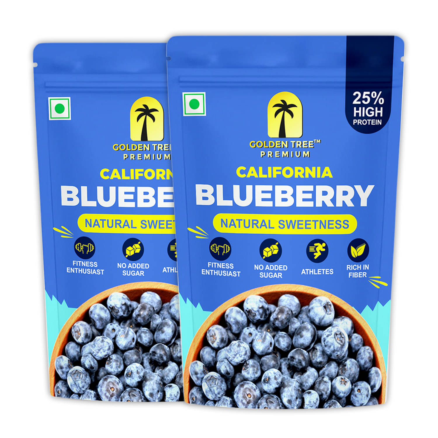     			Golden Tree Blueberry 250 g Pack of 2