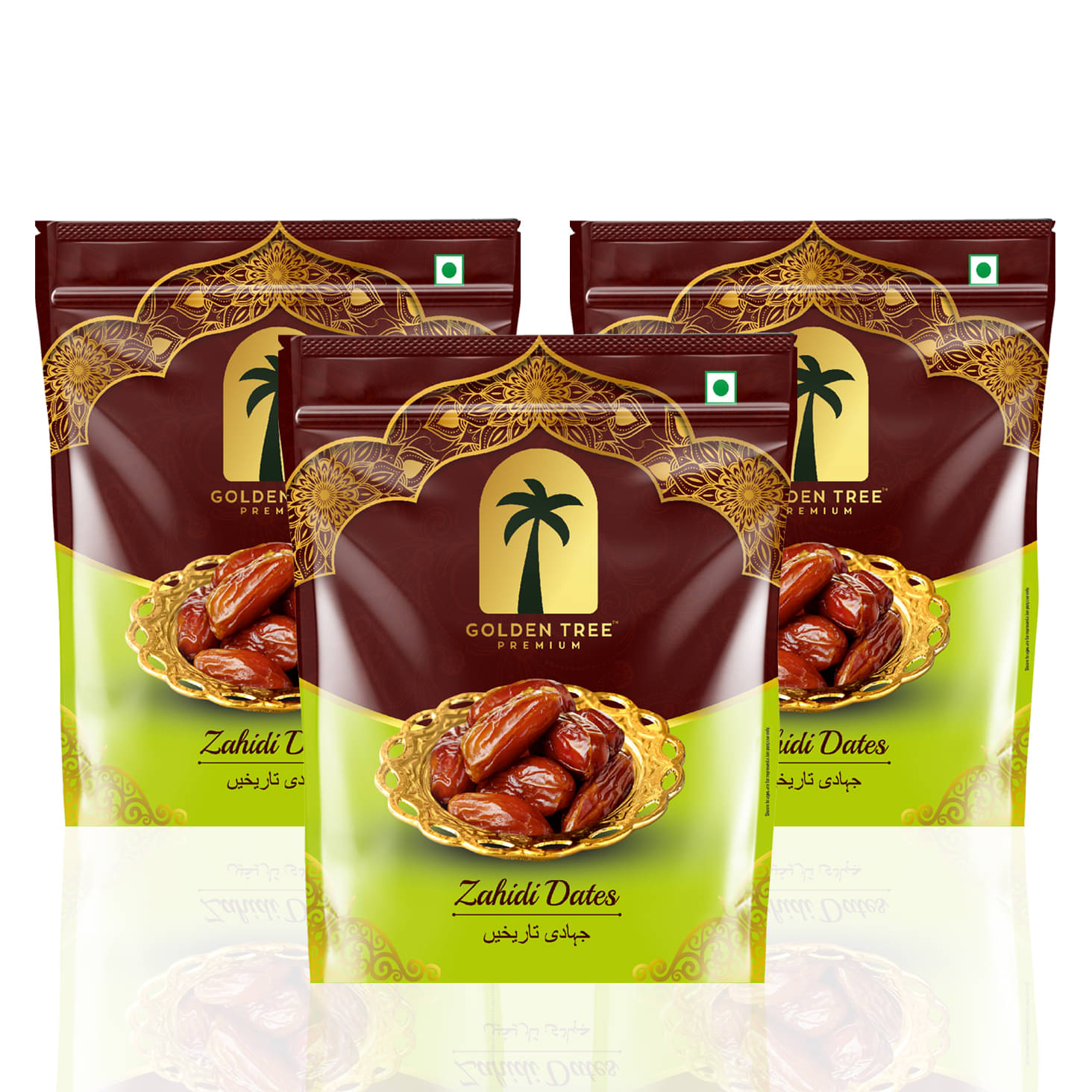     			Golden Tree Dates (Khajoor) 500 g Pack of 3