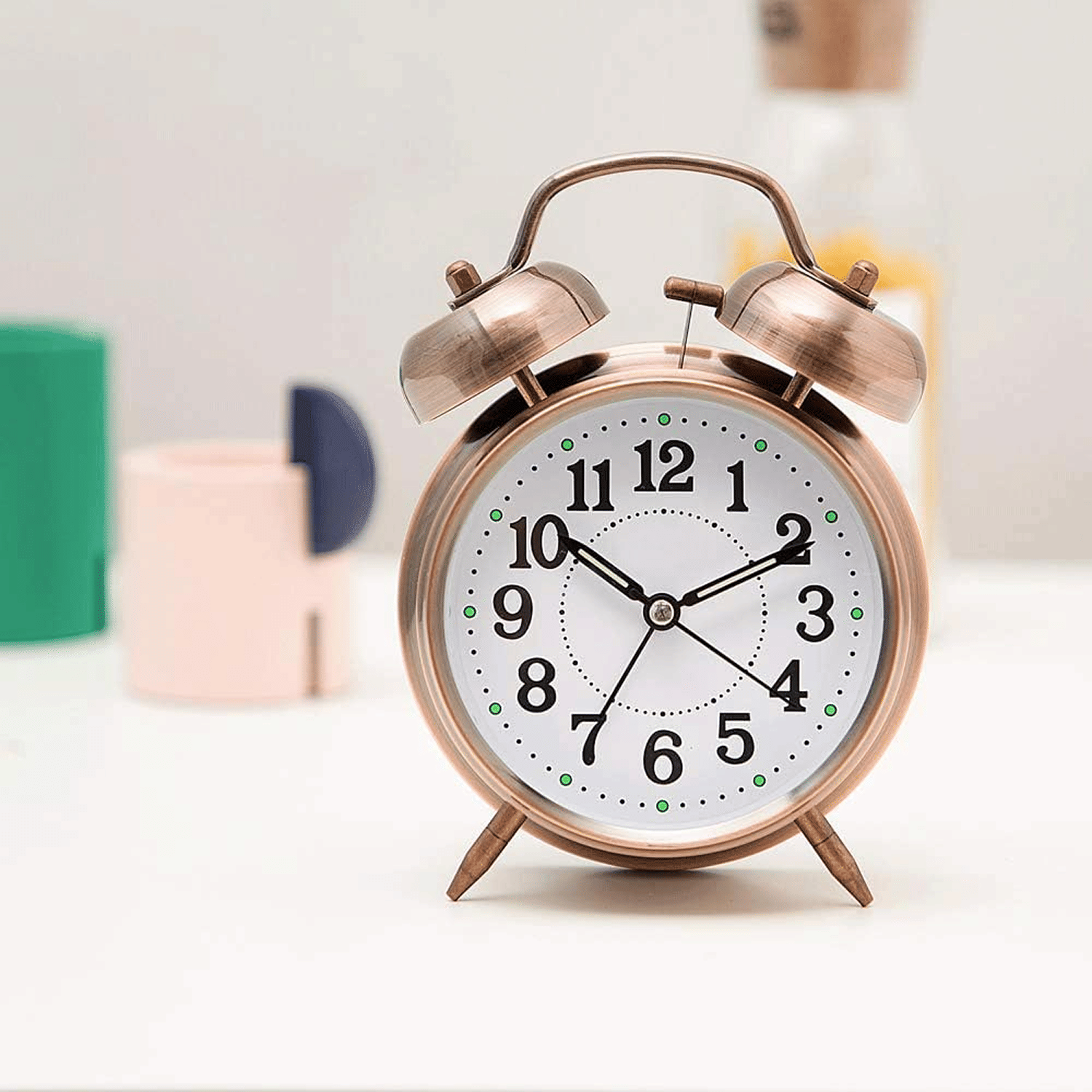     			MAHADEV ENTERPRISE Analog Alarm Clock - Pack of 1