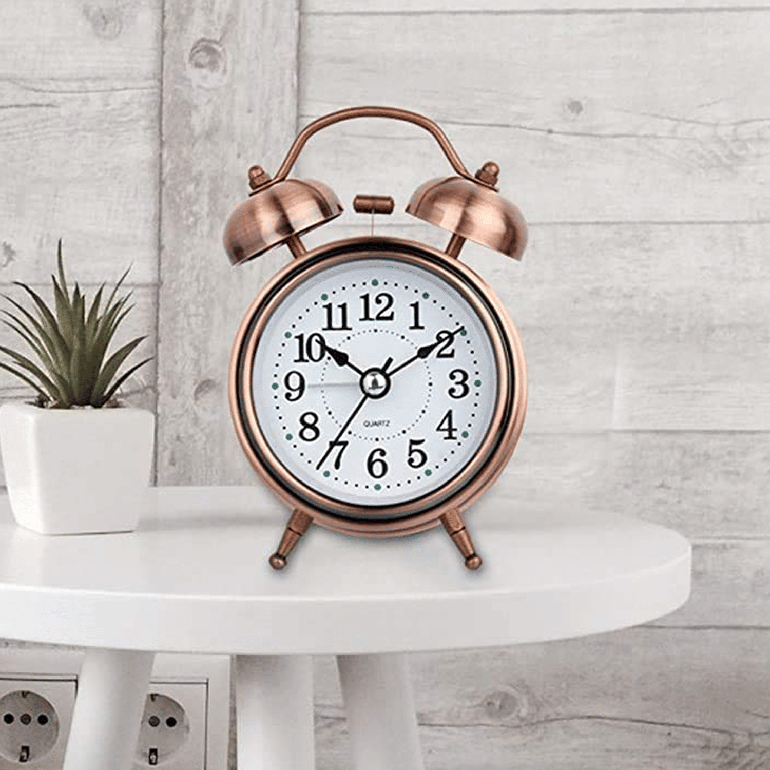     			MAHADEV ENTERPRISE Analog Alarm Clock - Pack of 1
