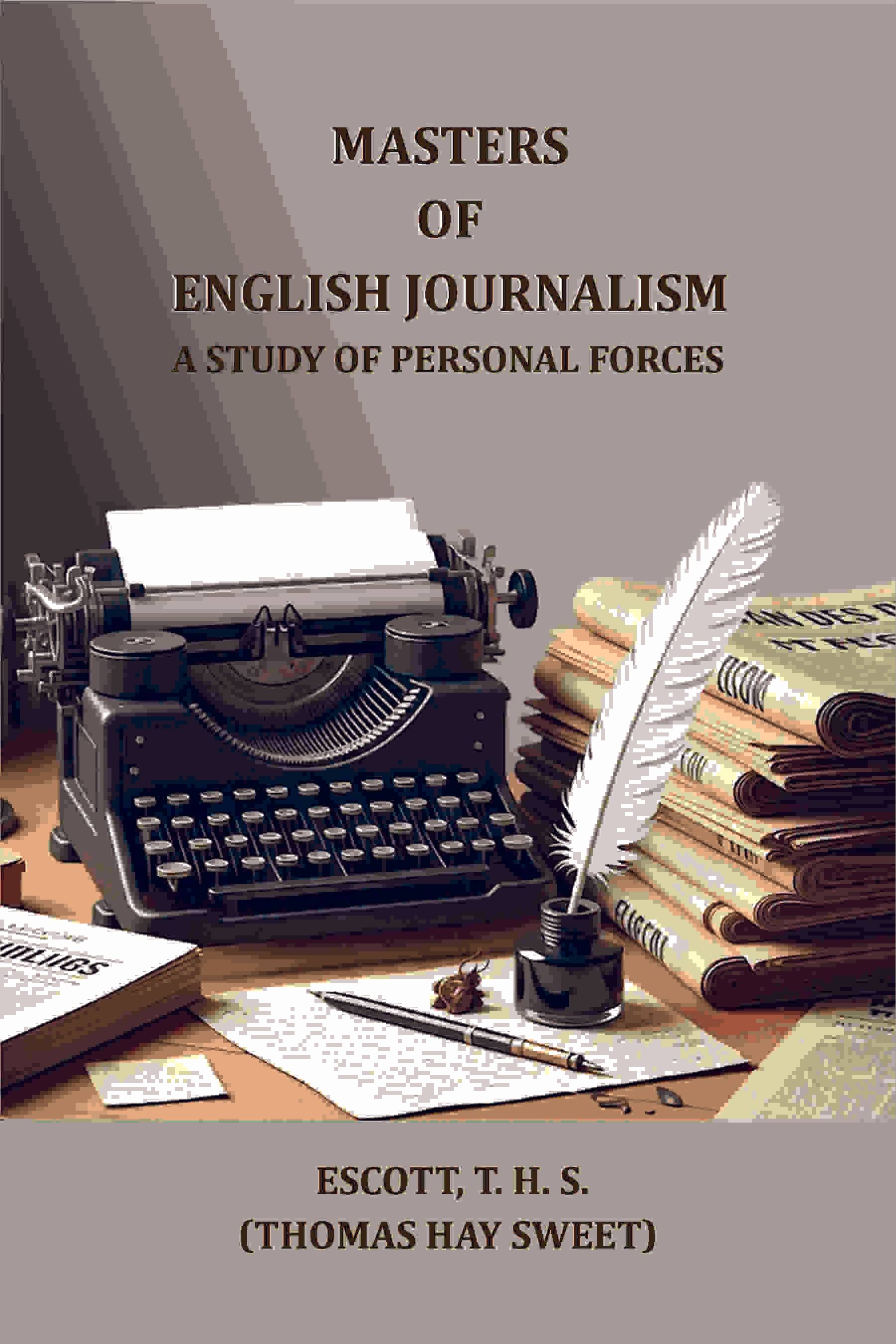 Masters of English journalism: A study of personal forces Masters of English journalism: A study of personal forces