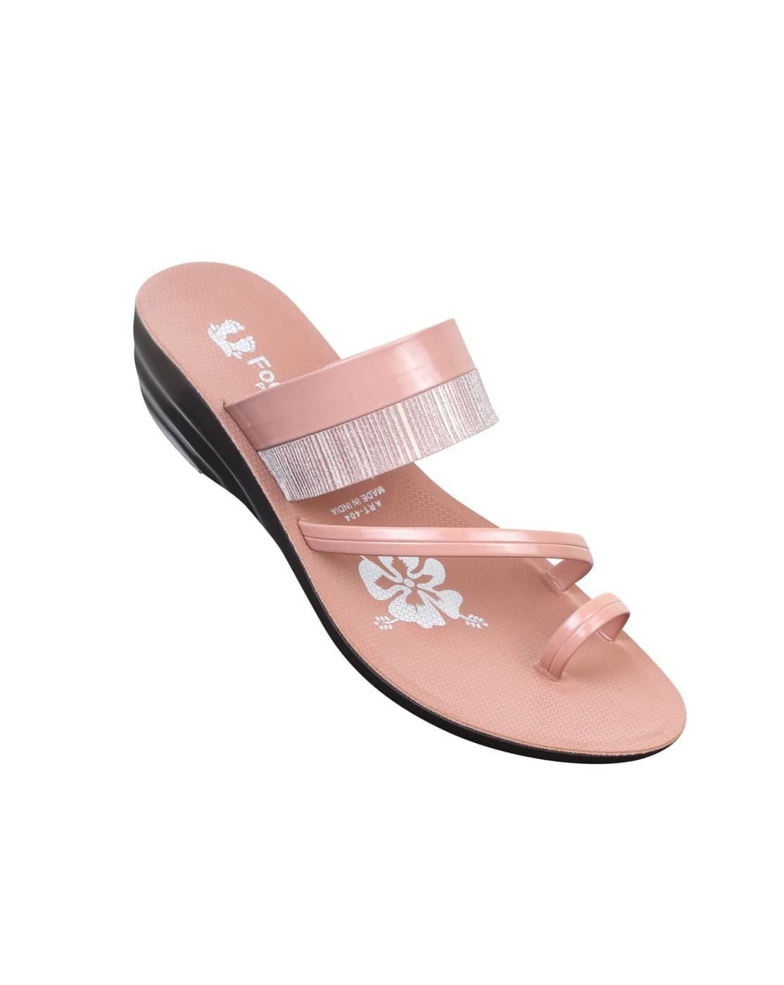     			PU RUDRA PeachPuff Women's Flats