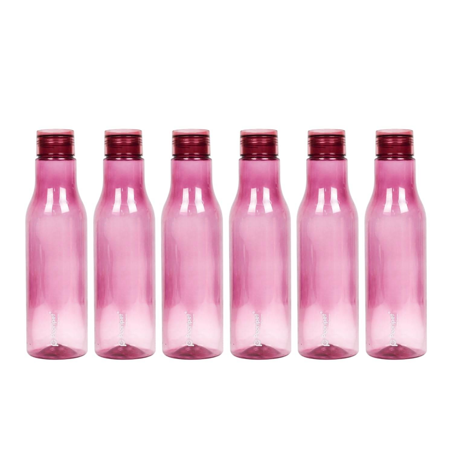     			PearlPet Fridge water bottle Wine PET Water Bottle 1000 mL ( Set of 6 )