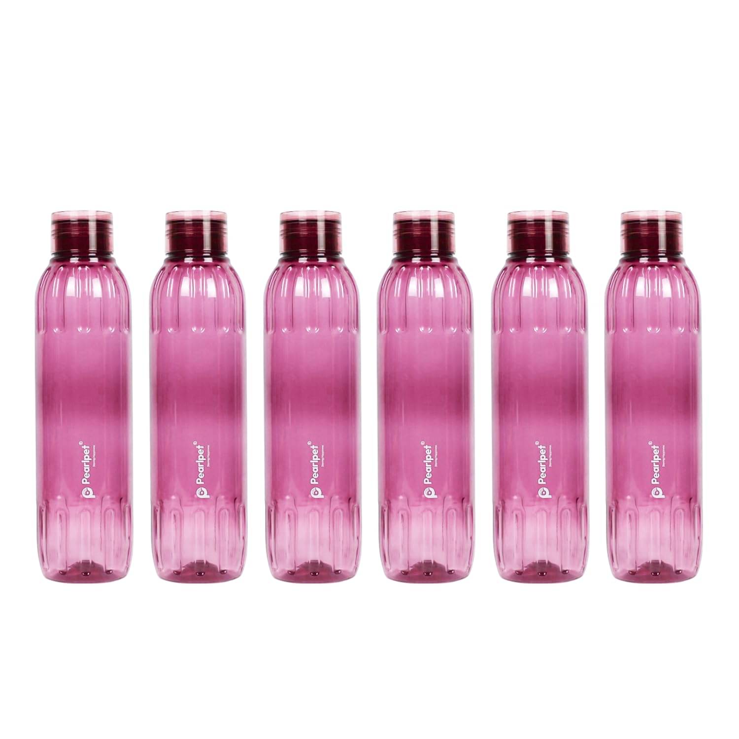     			PearlPet Fridge water bottle Wine PET Water Bottle 1000 mL ( Set of 6 )