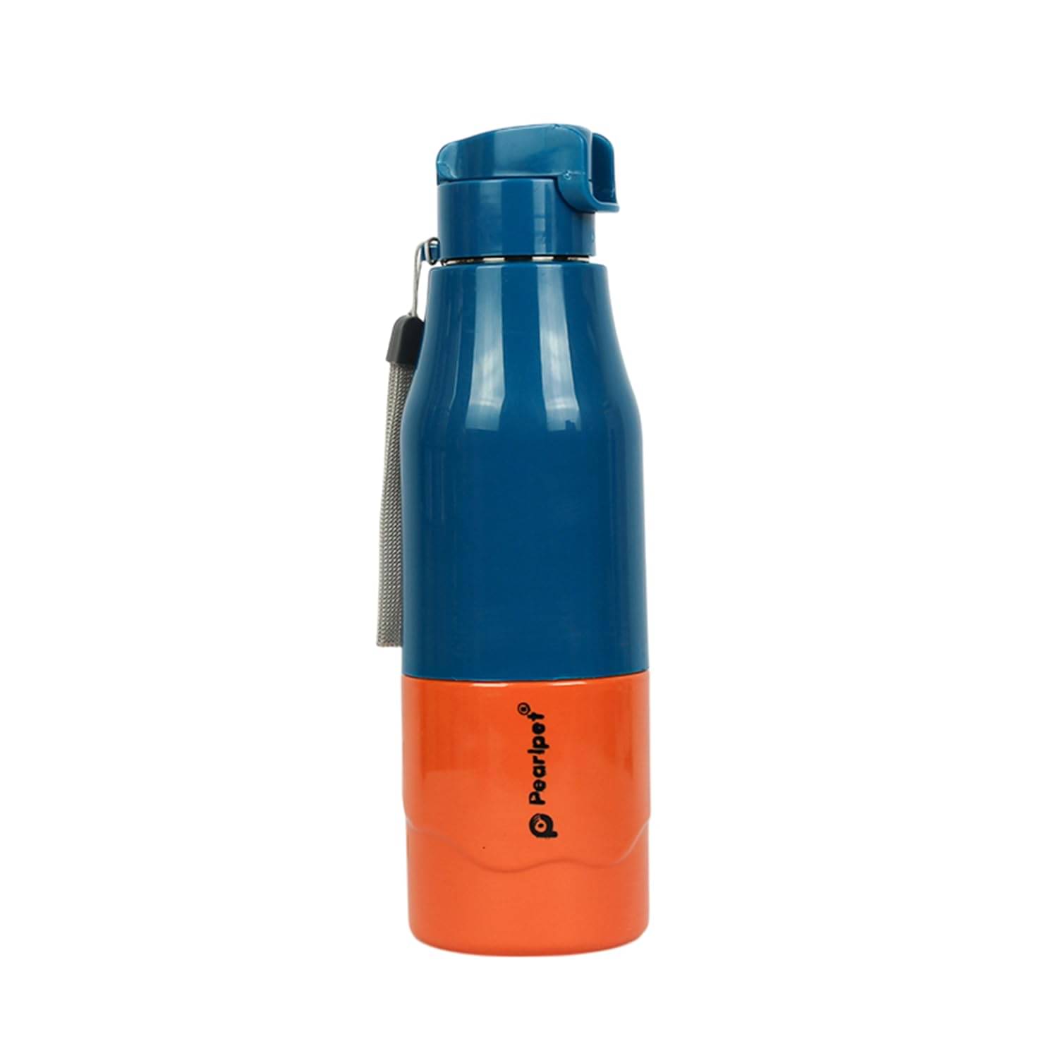 PearlPet Thermoware bottle Blue Stainless Steel Water Bottle 600 mL ( Set of 1 ) PearlPet Thermoware bottle Blue Stainless Steel Water Bottle 600 mL ( Set of 1 )