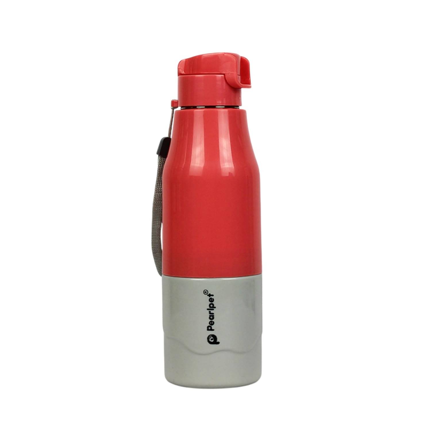     			PearlPet Thermoware bottle Pink Stainless Steel Water Bottle 600 mL ( Set of 1 )