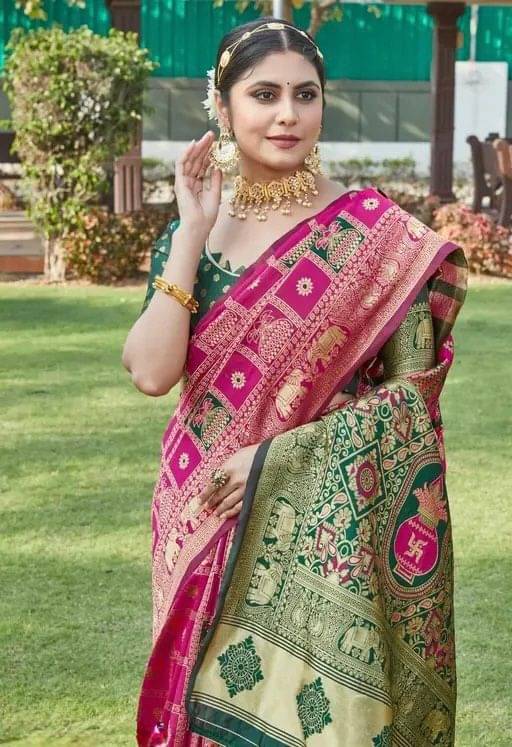 SATVIK ENTERPRISES Bangalore Silk Self Design Banarasi saree With Unstitched Blouse Piece ( Wine ) SATVIK ENTERPRISES Bangalore Silk Self Design Banarasi saree With Unstitched Blouse Piece ( Wine )