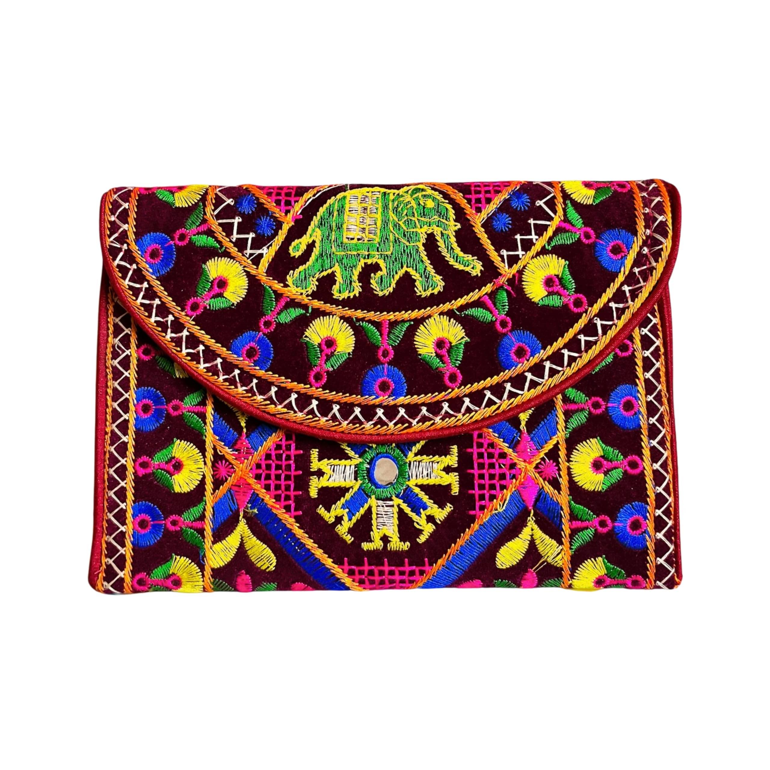     			SUTLIYAN Tote Bag Fabric Set of 1 ( Maroon )