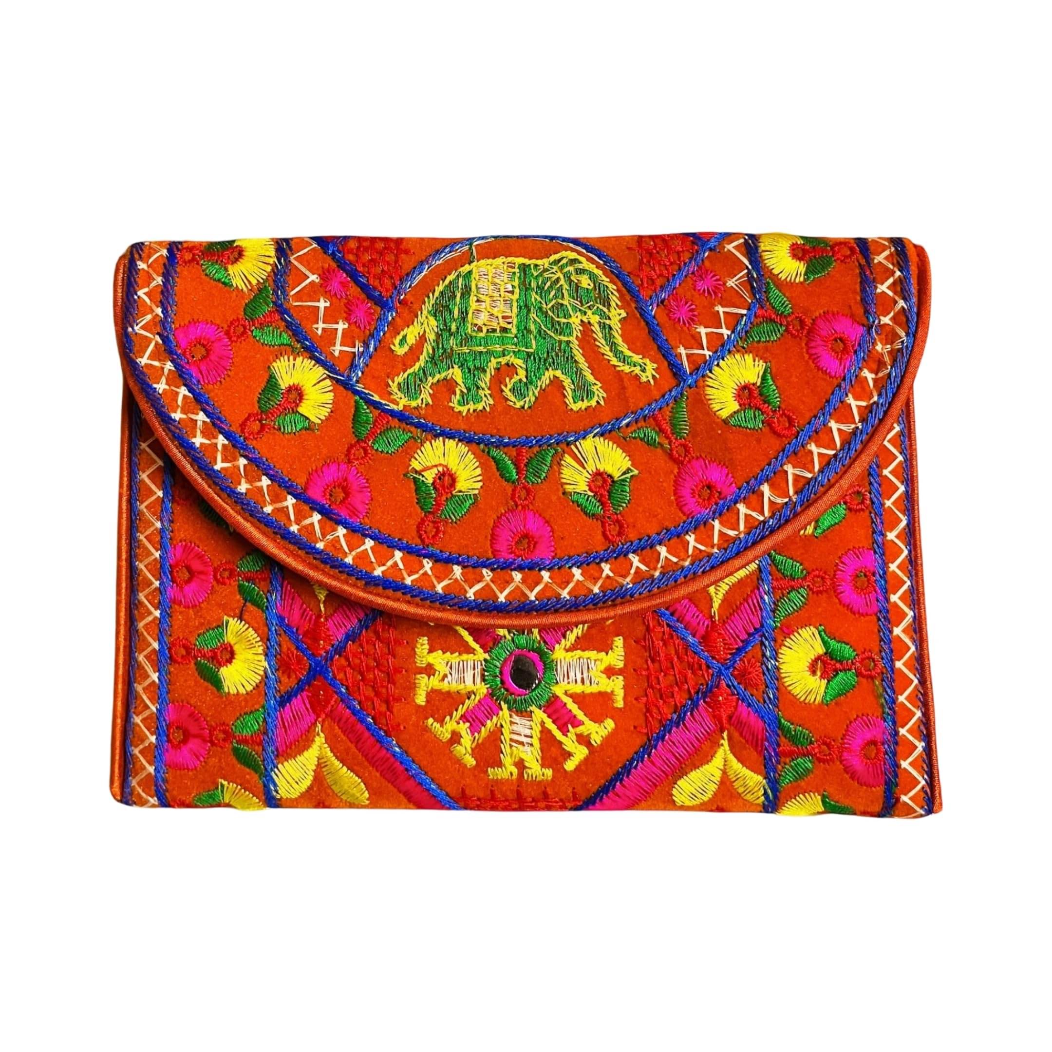     			SUTLIYAN Tote Bag Fabric Set of 1 ( Orange )