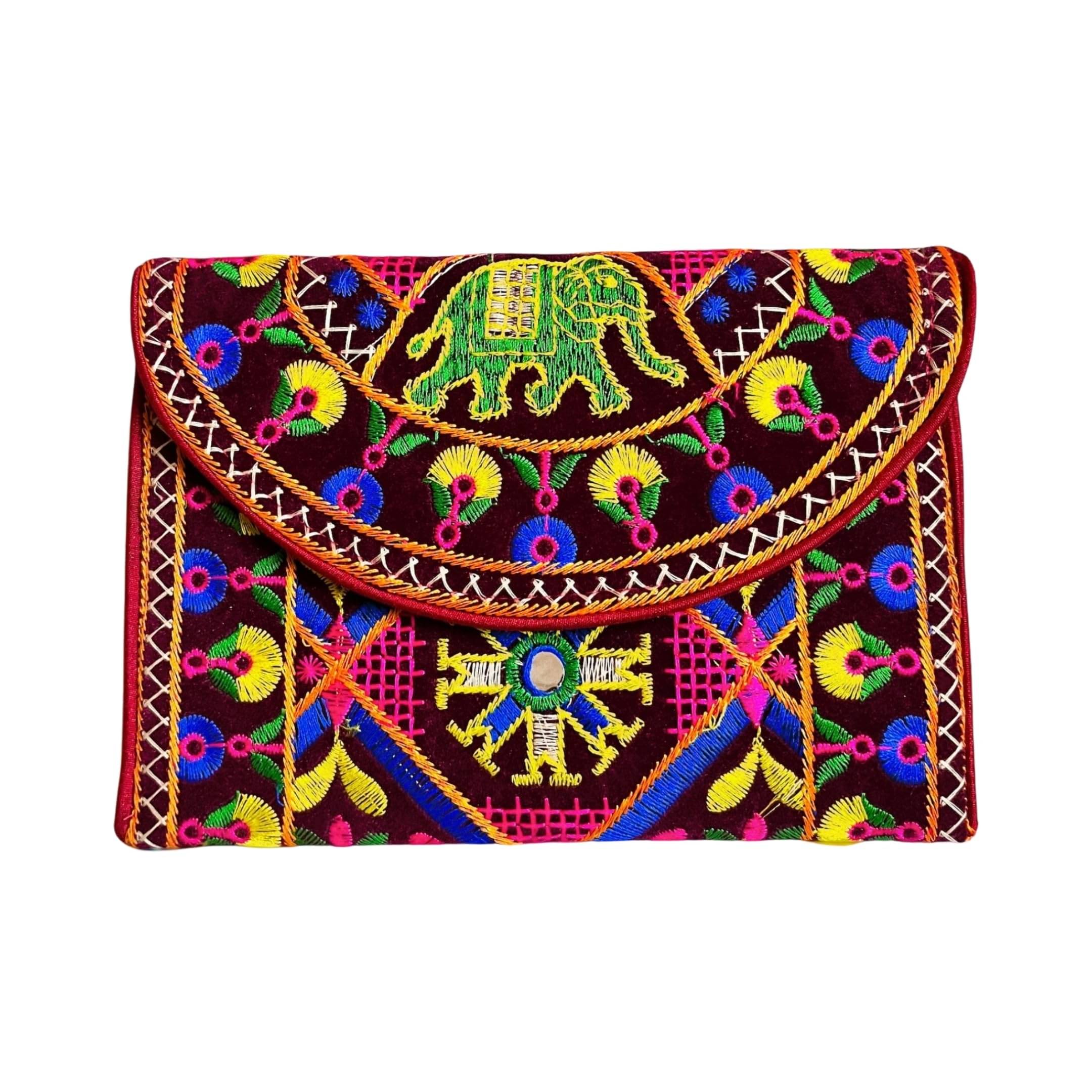     			SUTLIYAN Tote Bag Fabric Set of 1 ( Maroon )