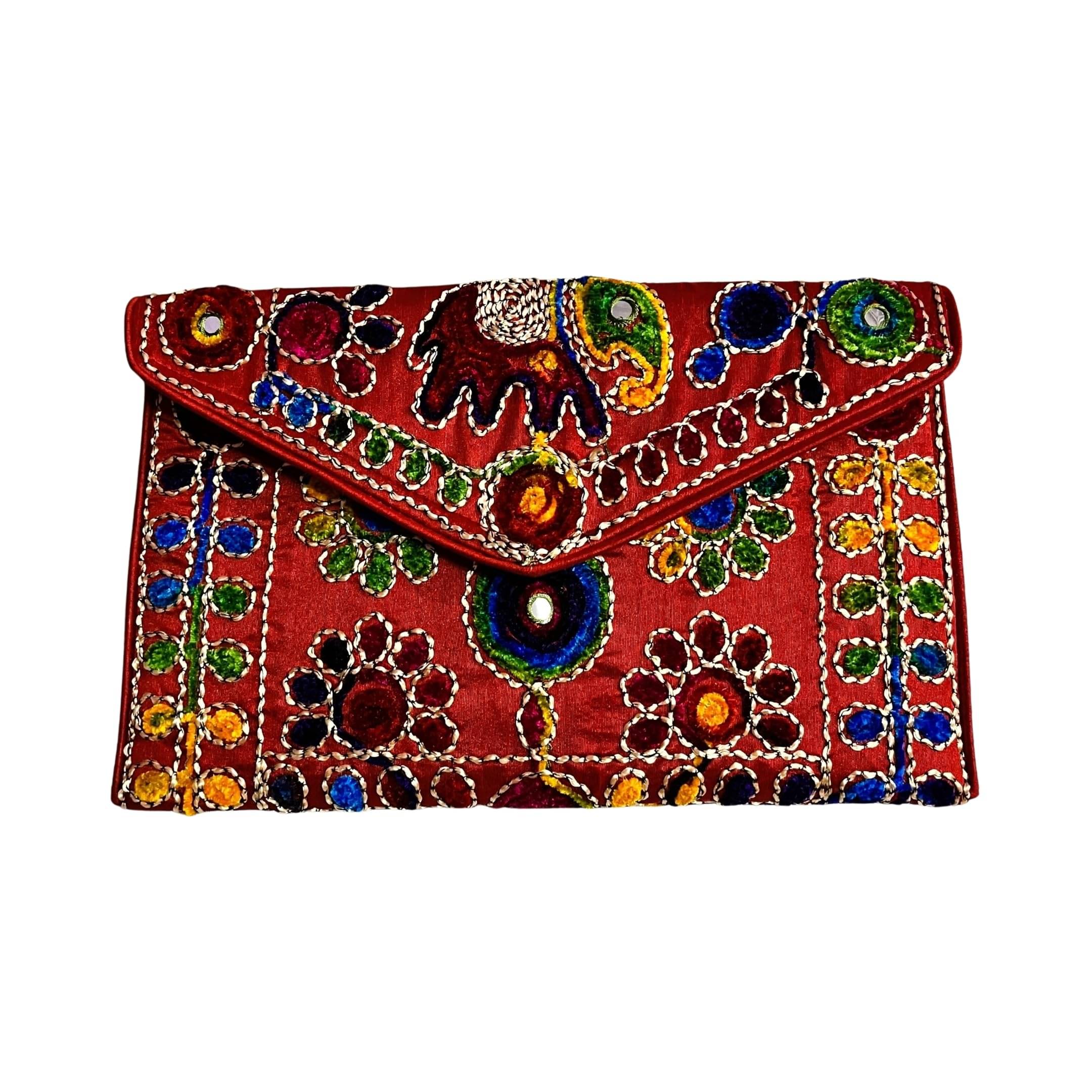     			SUTLIYAN Tote Bag Fabric Set of 1 ( Red )