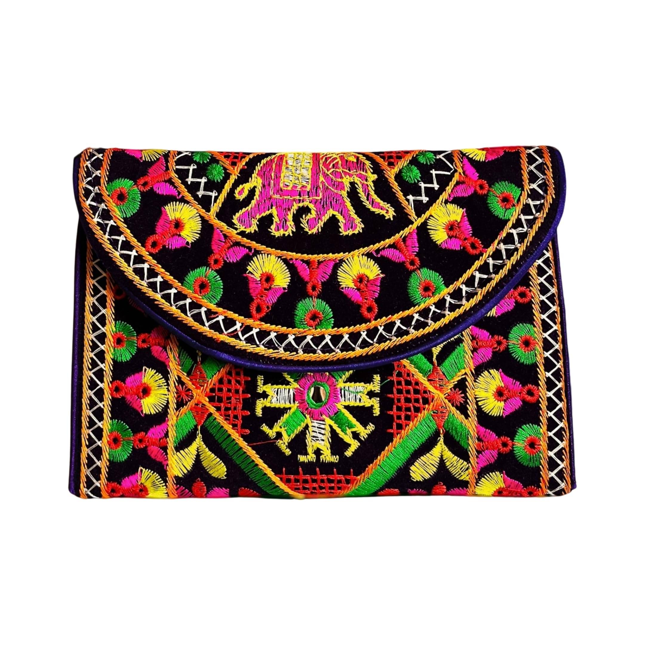     			SUTLIYAN Tote Bag Fabric Set of 1 ( Purple )