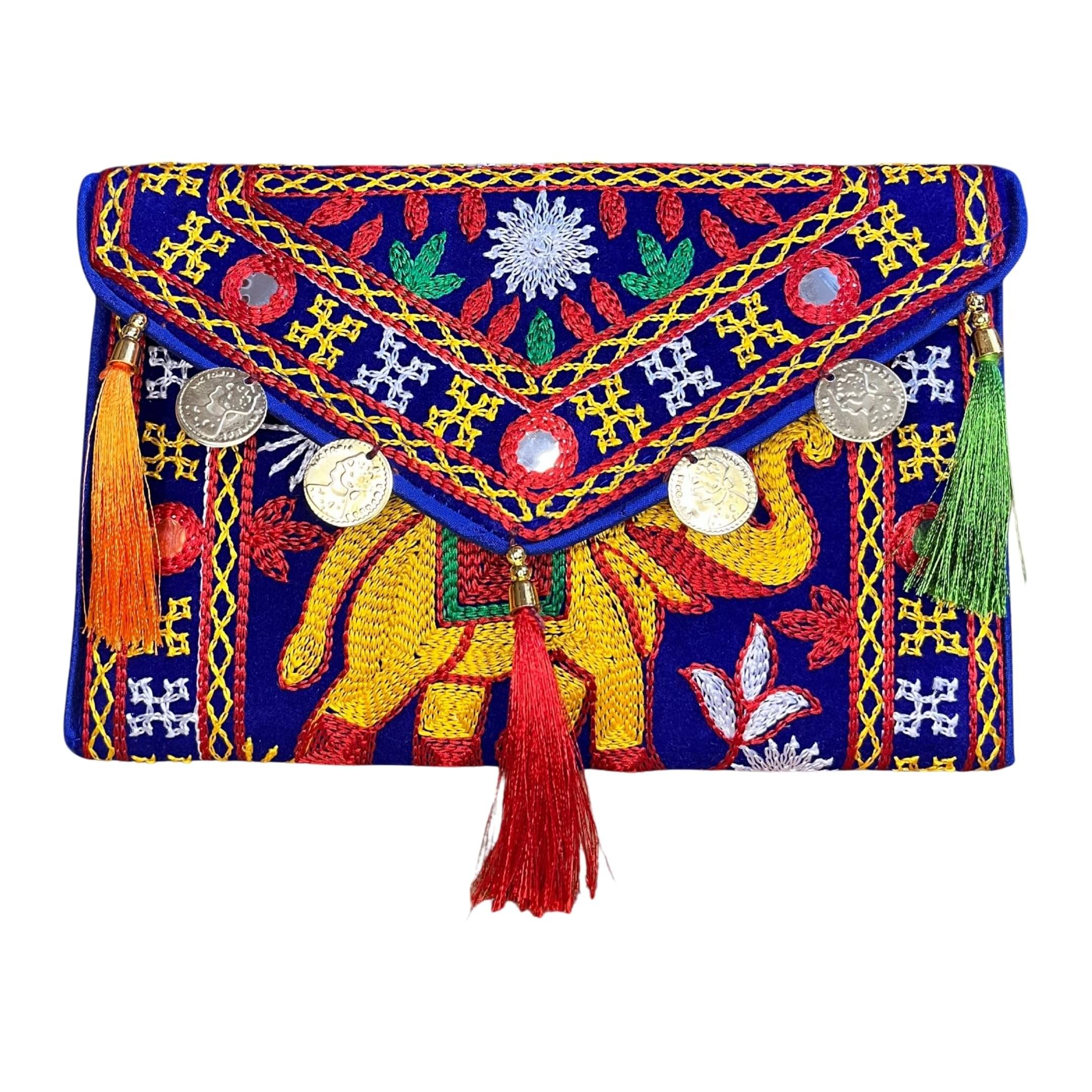    			SUTLIYAN Tote Bag Fabric Set of 1 ( Blue )
