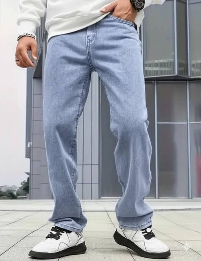     			Toomes Clean Look Men's Jeans - Light Blue ( Pack of 1 )