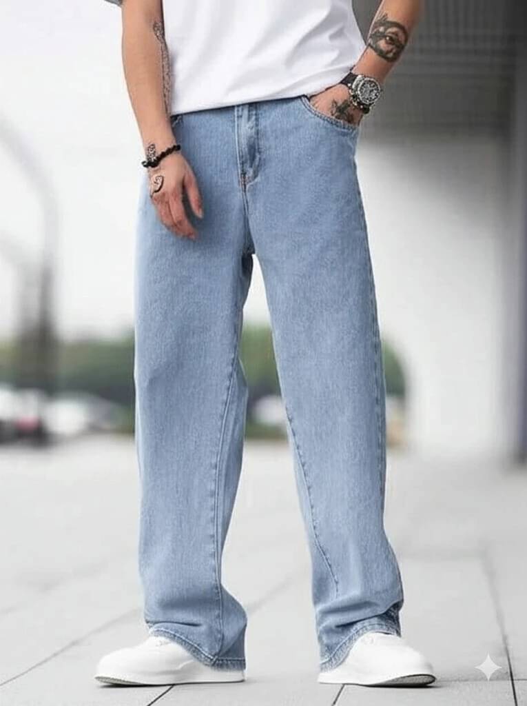     			Toomes Straight Clean Look Men's Jeans - Light Blue ( Pack of 1 )