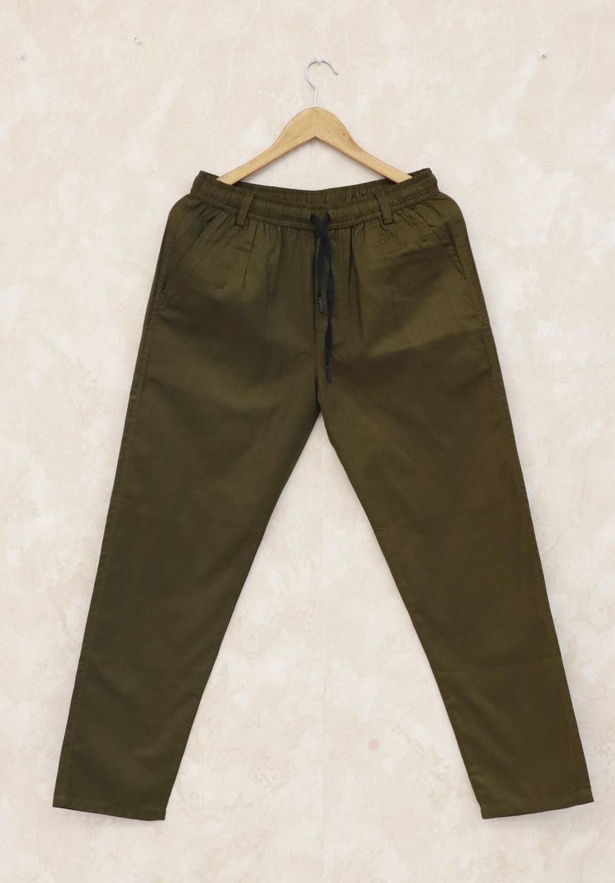     			VS MALL Regular Men's Chinos - Olive Green ( Pack of 1 )