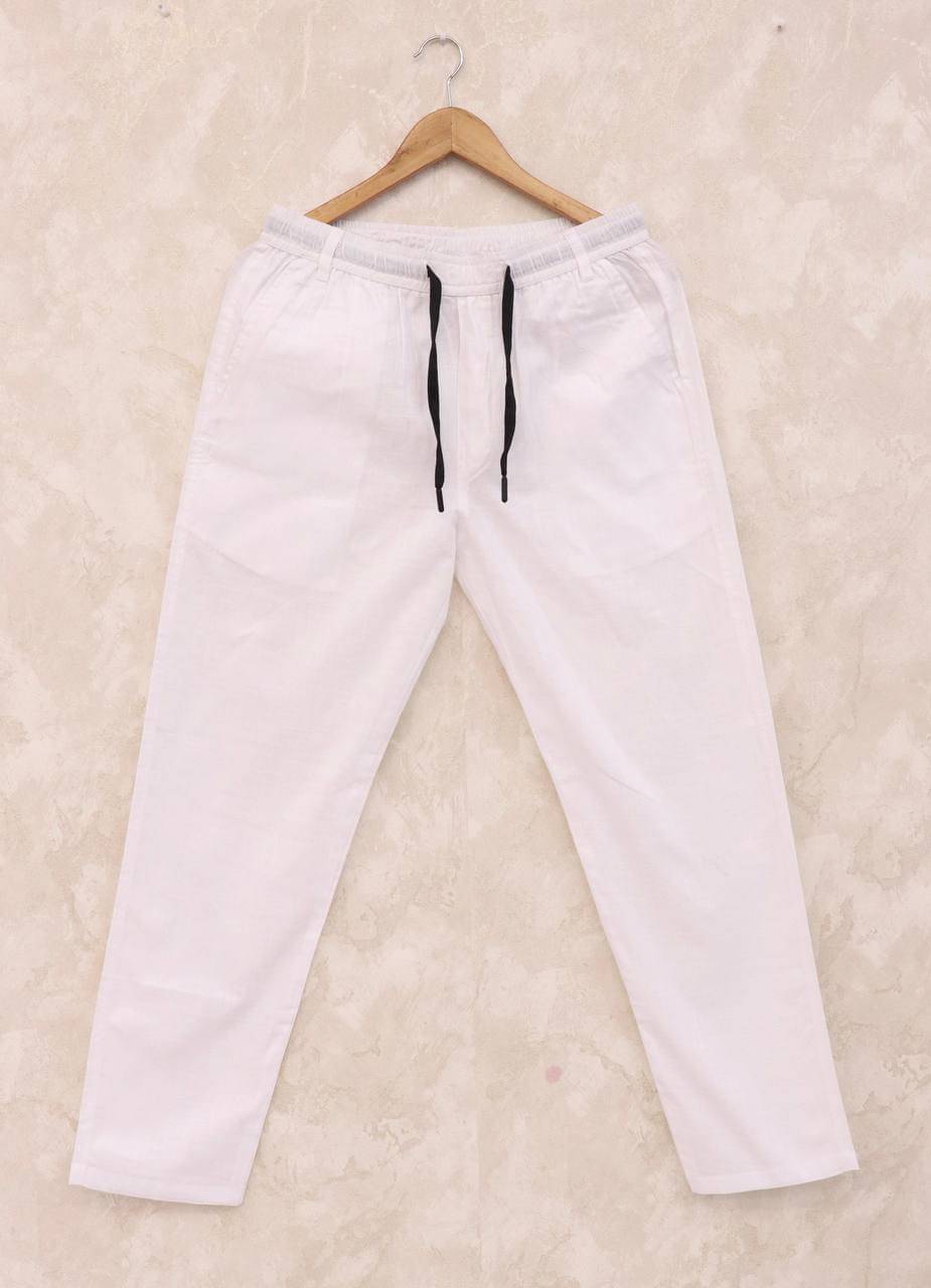     			VS MALL Regular Men's Chinos - White ( Pack of 1 )