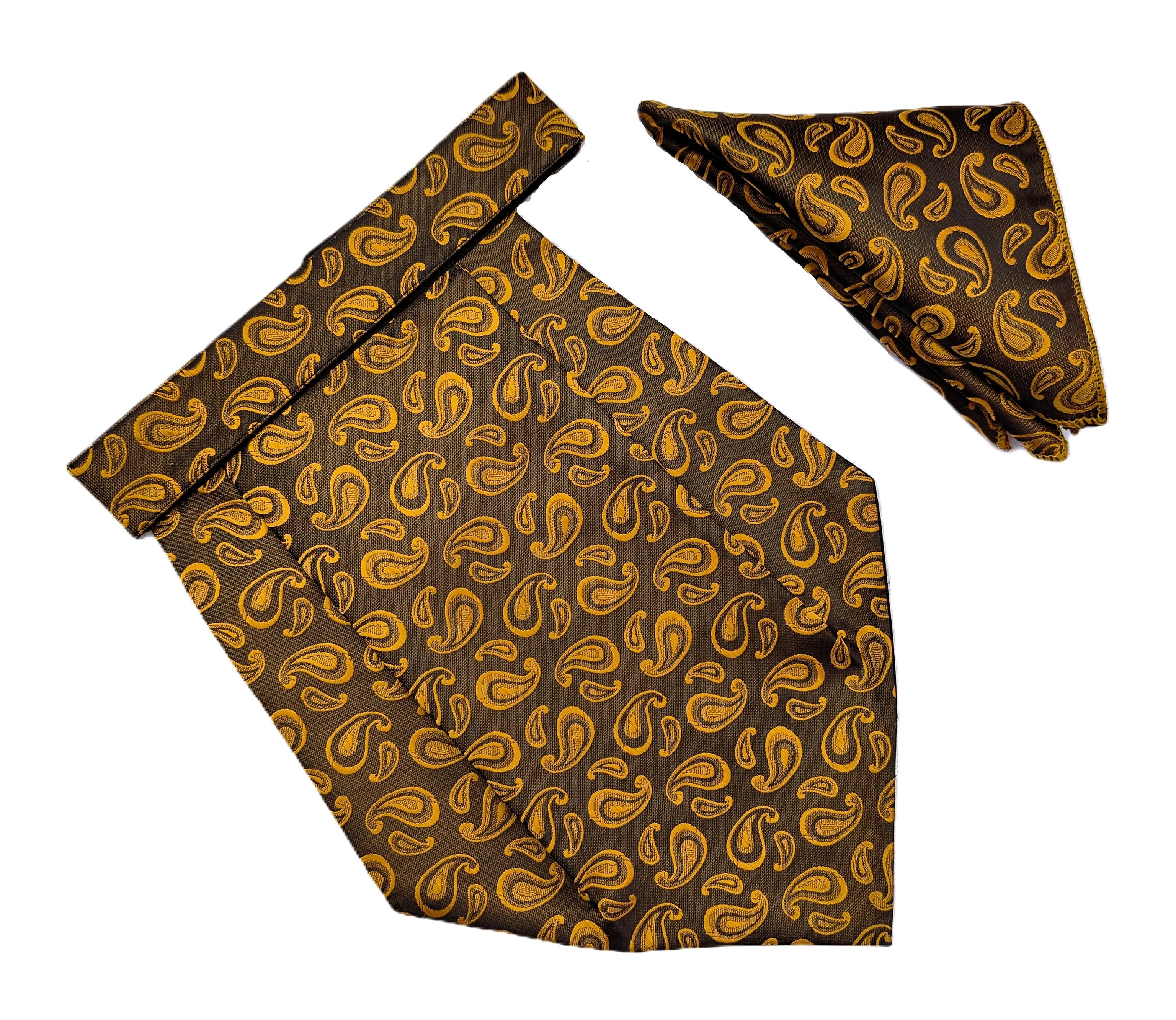 Voici Brown Paisley Micro Fiber Combo     			Voici Brown Paisley Micro Fiber Combo