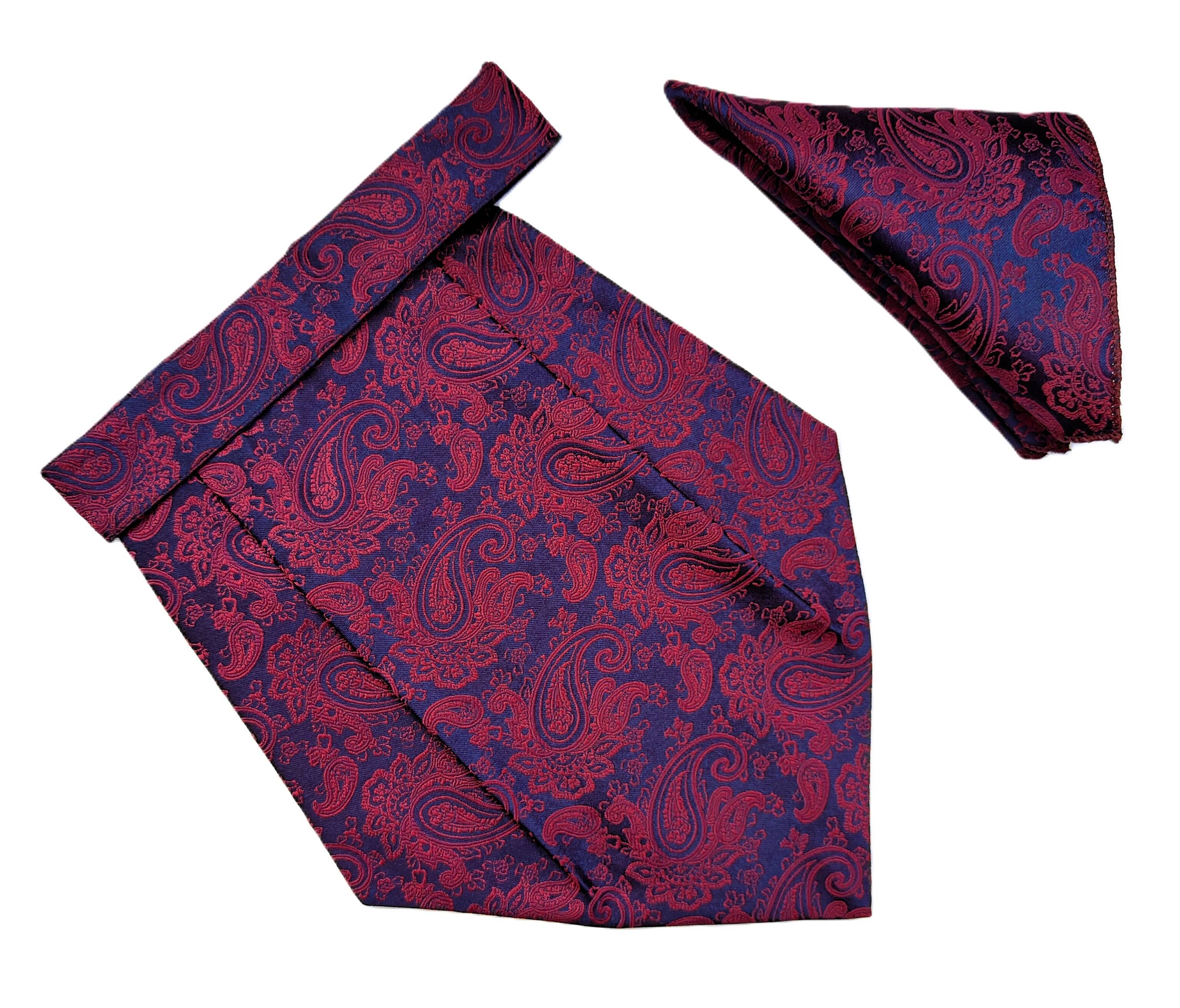 Voici Red Paisley Micro Fiber Combo Voici Red Paisley Micro Fiber Combo