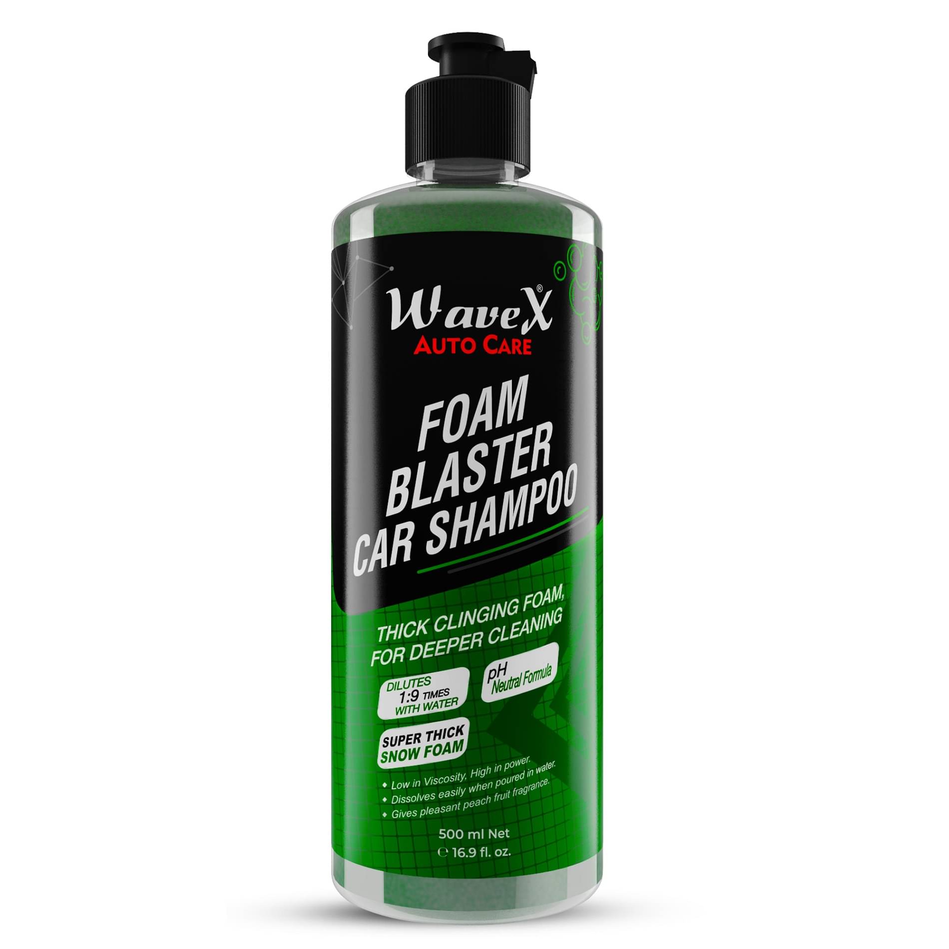 Wavex Snow Foam Concentrate Car Shampoo 500ml Wavex Snow Foam Concentrate Car Shampoo 500ml